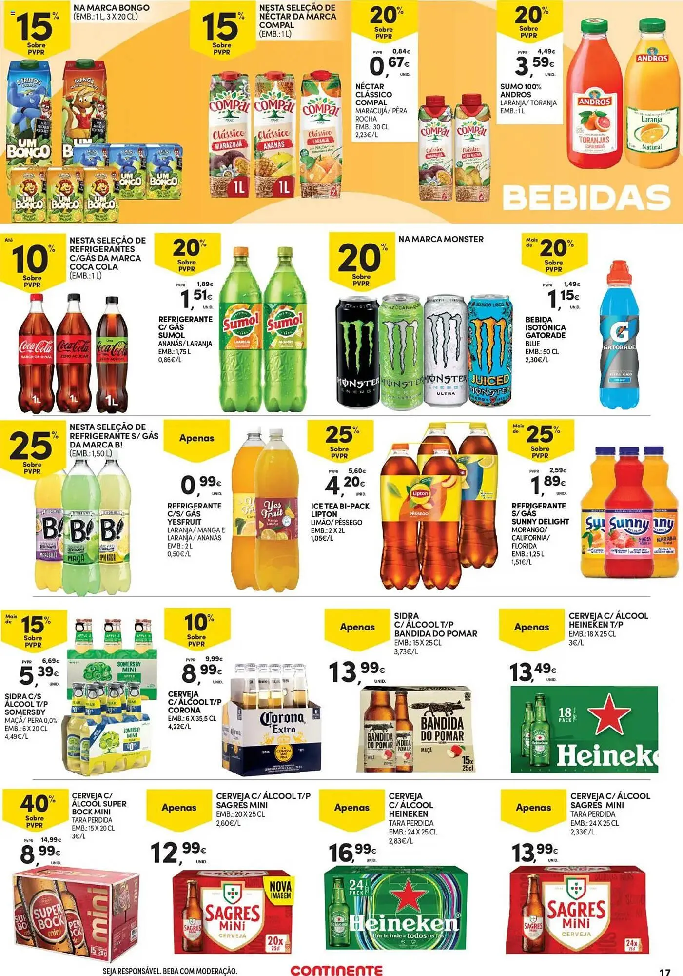 Folheto Folheto Continente de 1 de maio até 14 de maio 2025 - Pagina 17