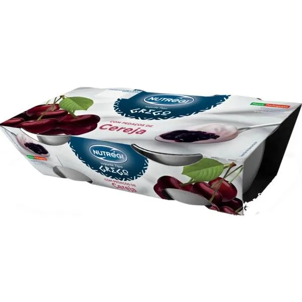 Iogurte Grego de Cereja Pack 2
