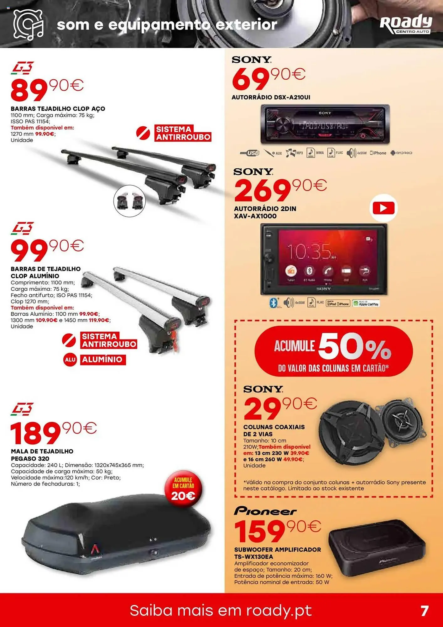 Folheto Folheto Roady de 1 de maio até 25 de maio 2025 - Pagina 7