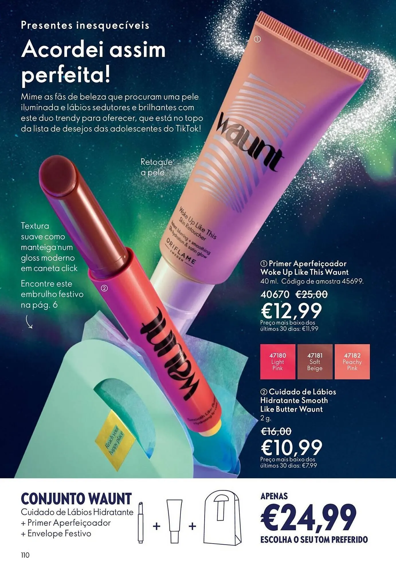 Folheto Catálogo Oriflame de 3 de dezembro até 22 de dezembro 2025 - Pagina 110