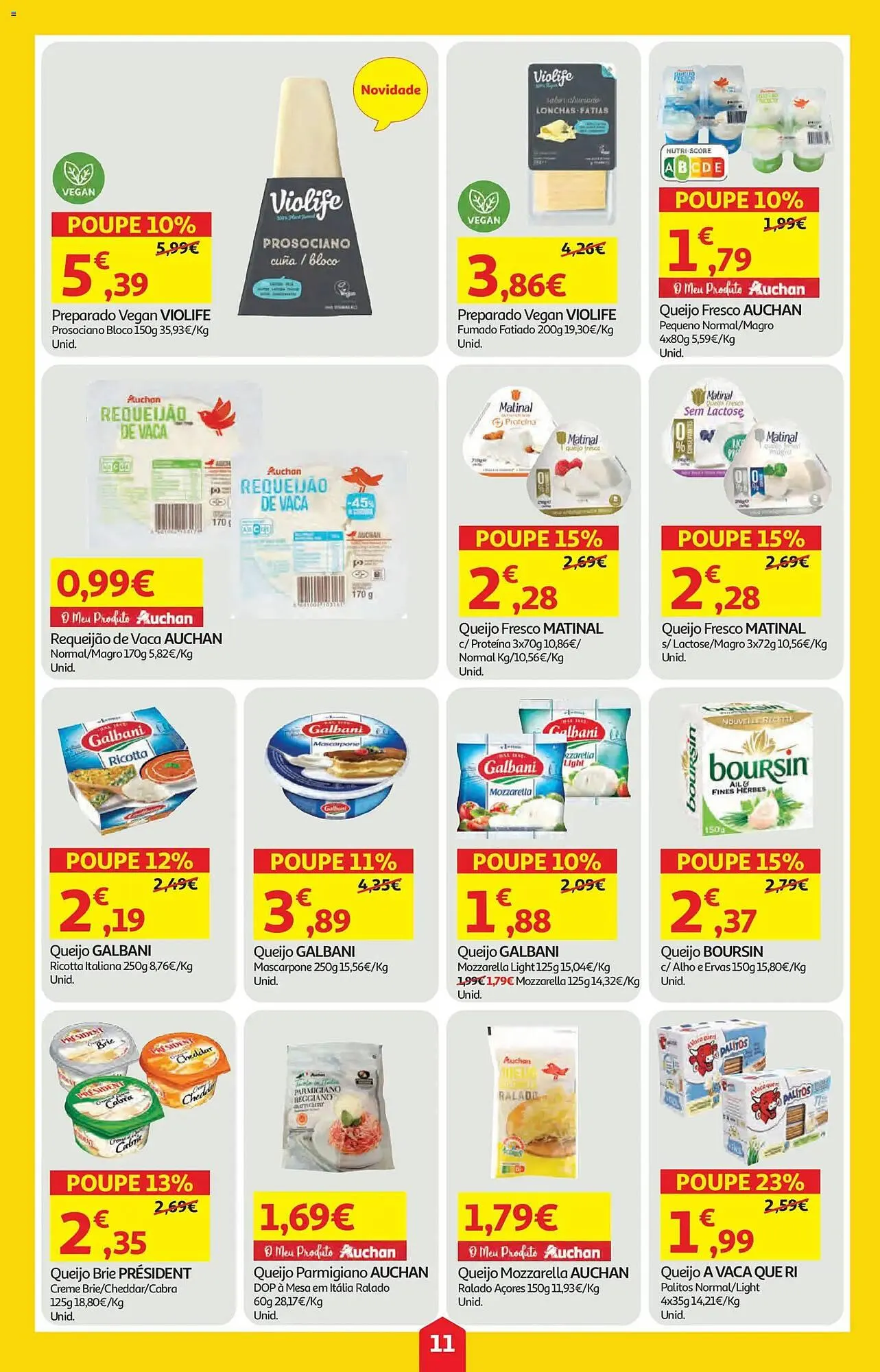 Folheto Folheto Auchan de 9 de abril até 16 de abril 2026 - Pagina 11