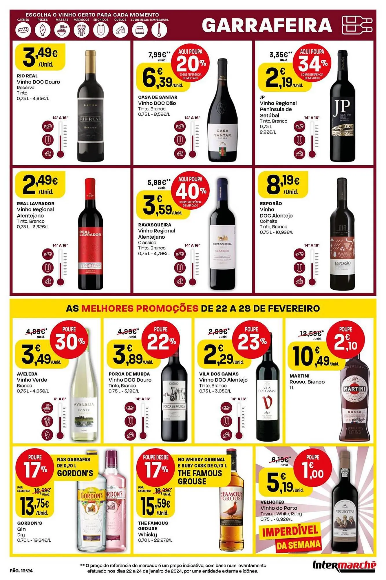 Folheto Folheto Intermarché de 22 de fevereiro até 28 de fevereiro 2024 - Pagina 19