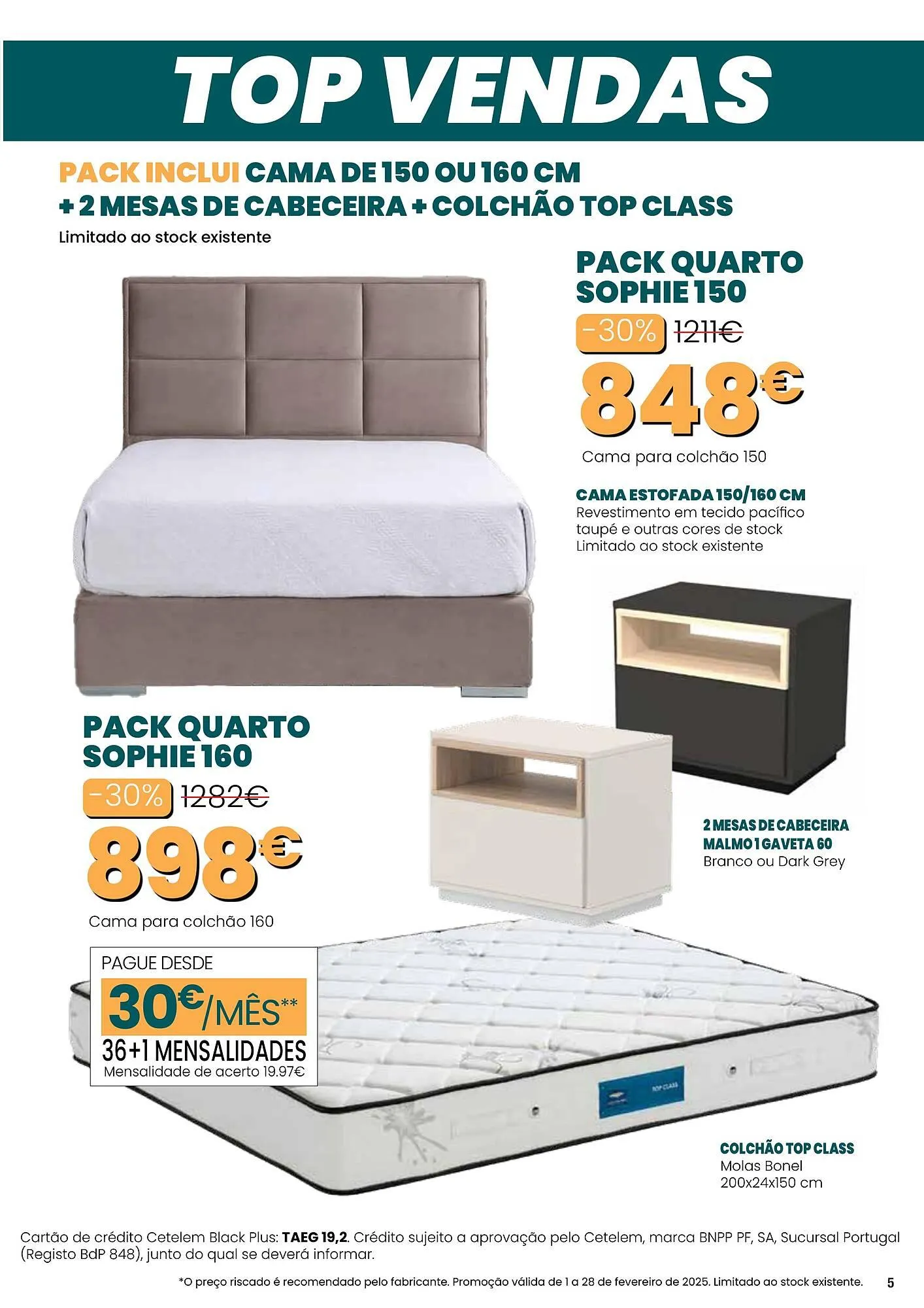 Folheto Folheto Hiper Centro do Móvel de 1 de fevereiro até 28 de fevereiro 2025 - Pagina 5