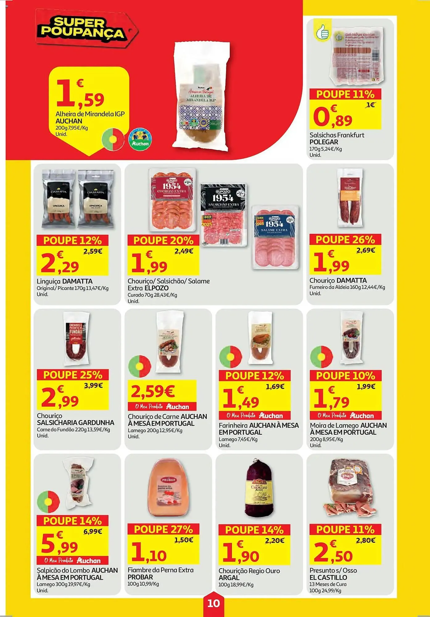 Folheto Folheto Auchan de 26 de março até 2 de abril 2026 - Pagina 10