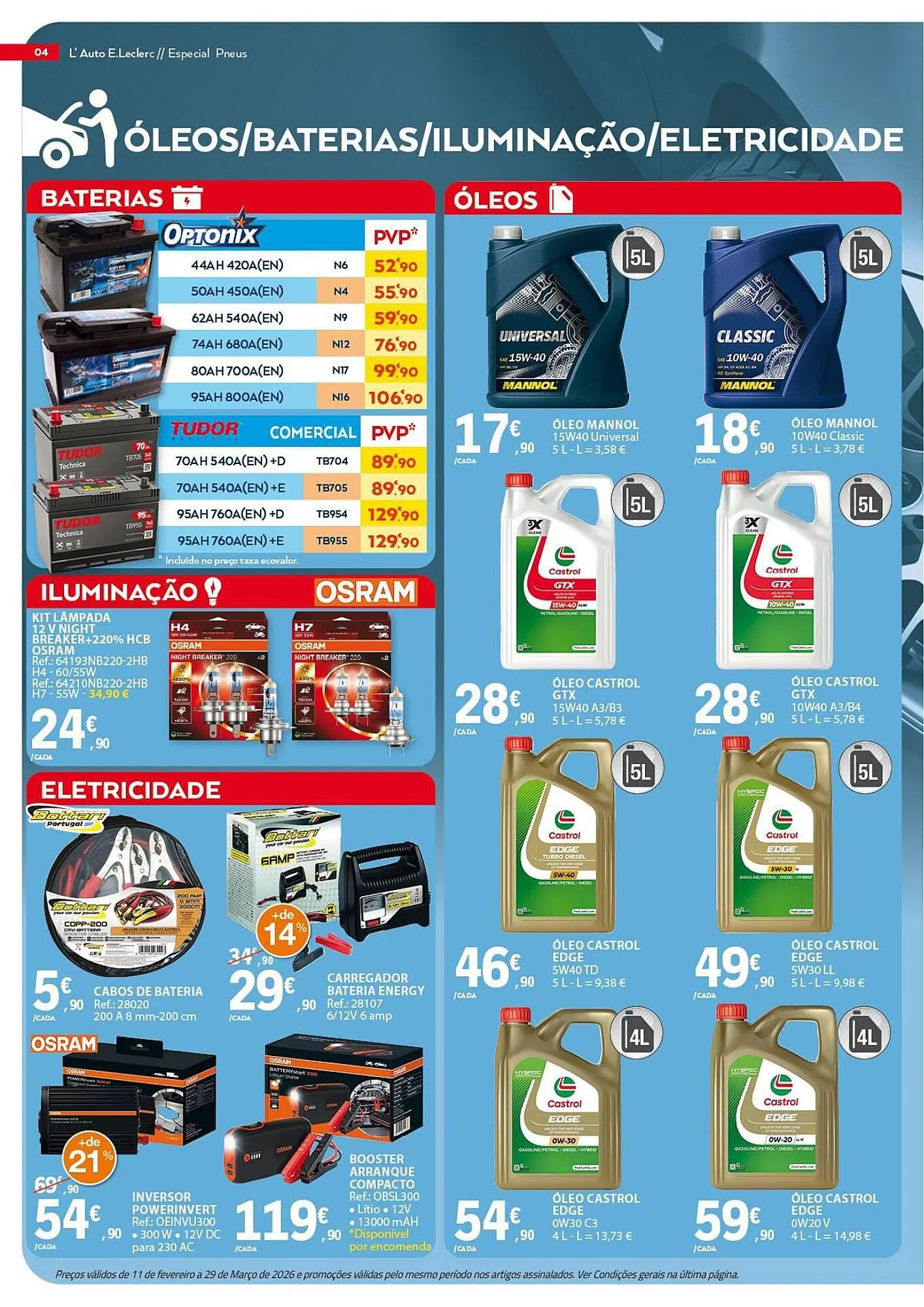 Folheto Folheto E.Leclerc de 11 de fevereiro até 29 de março 2026 - Pagina 4