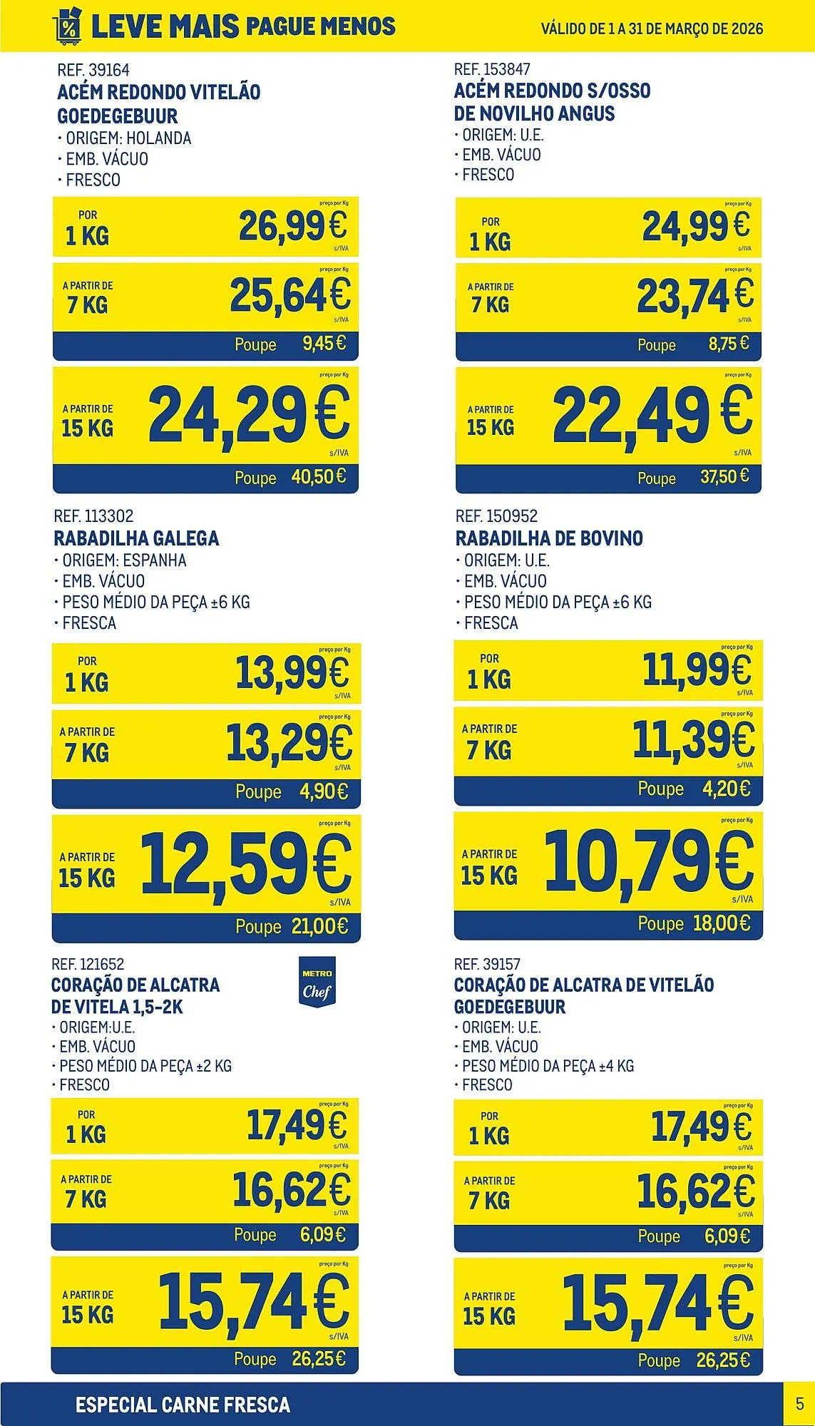 Folheto Catálogo Makro de 1 de março até 31 de março 2026 - Pagina 5