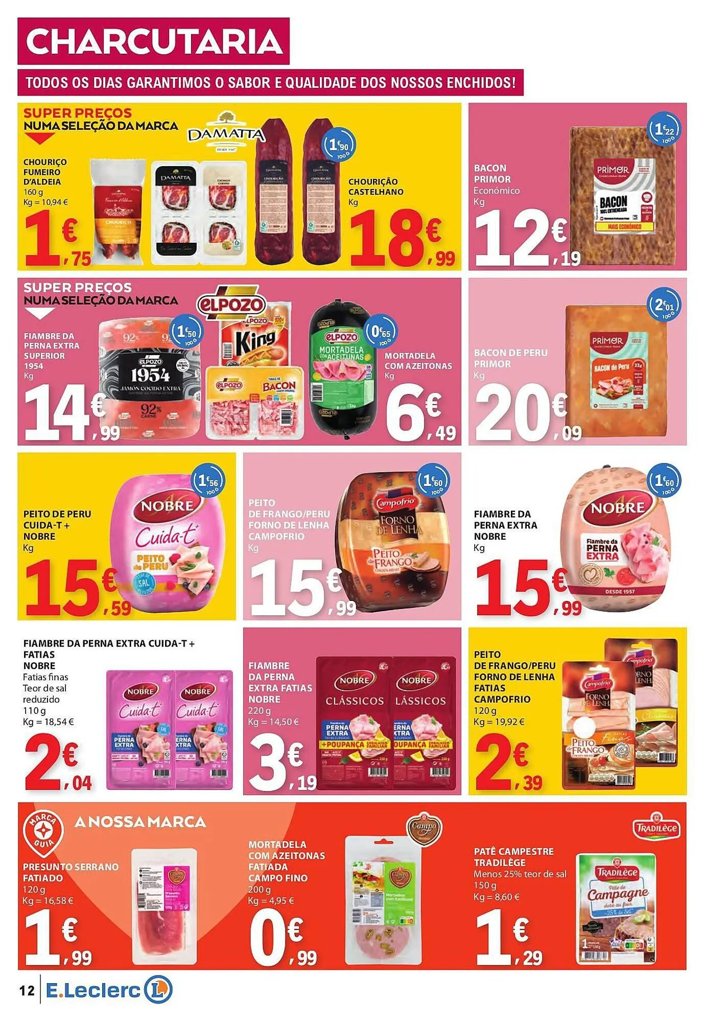 Folheto Folheto E.Leclerc de 12 de fevereiro até 18 de fevereiro 2026 - Pagina 12
