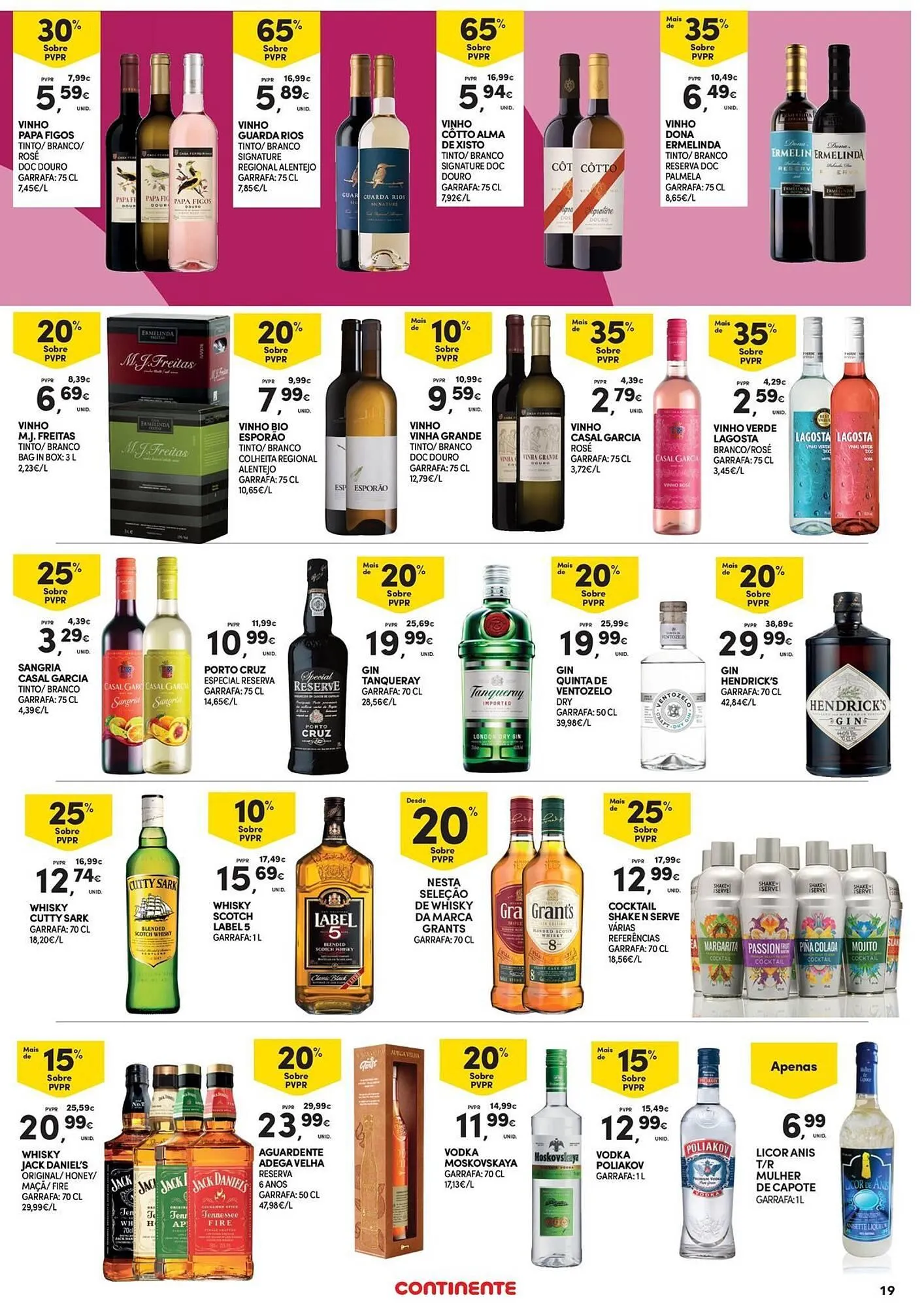 Folheto Folheto Continente de 4 de abril até 16 de abril 2025 - Pagina 19