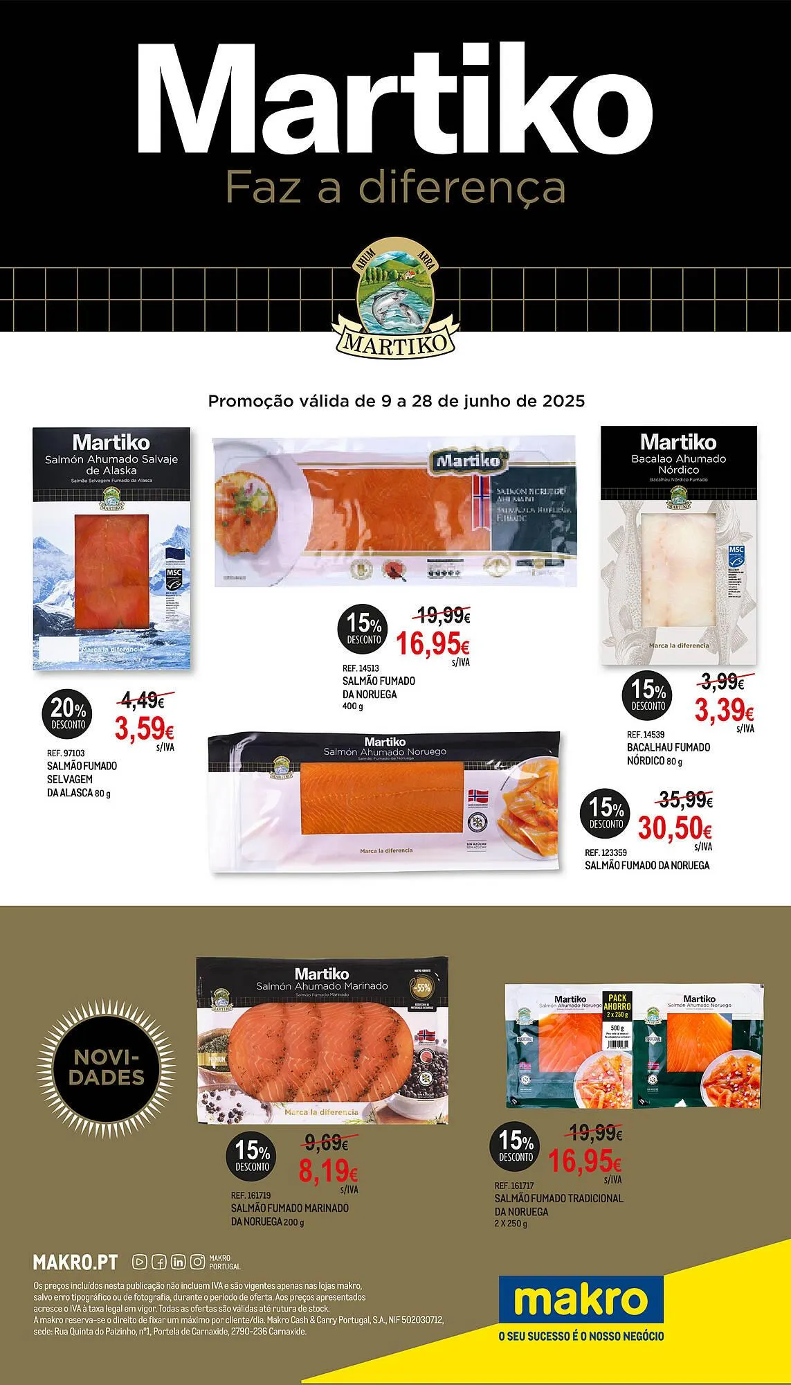 Folheto Folheto Makro de 9 de junho até 28 de junho 2025 - Pagina 1