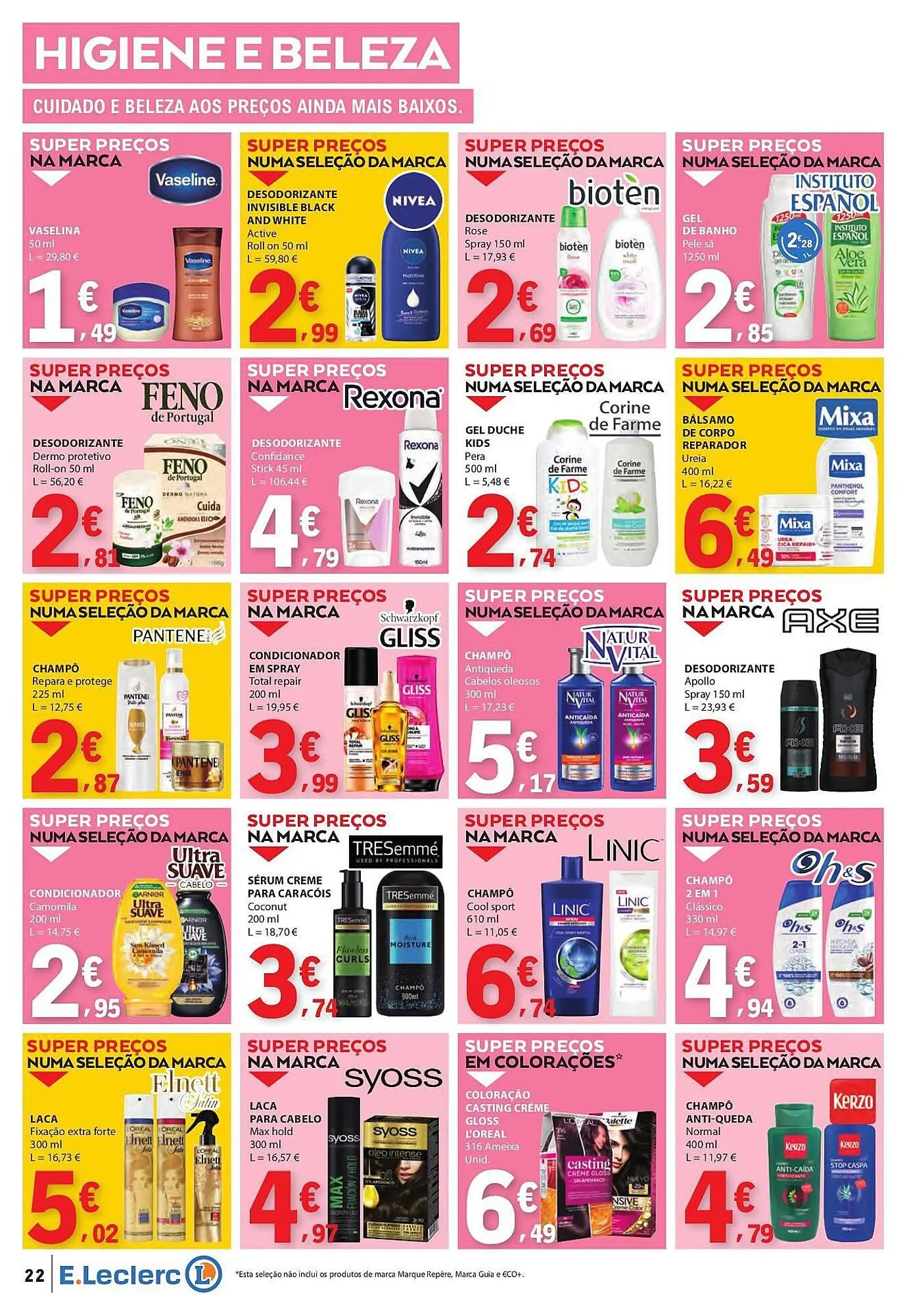 Folheto Folheto E.Leclerc de 8 de janeiro até 14 de janeiro 2026 - Pagina 22