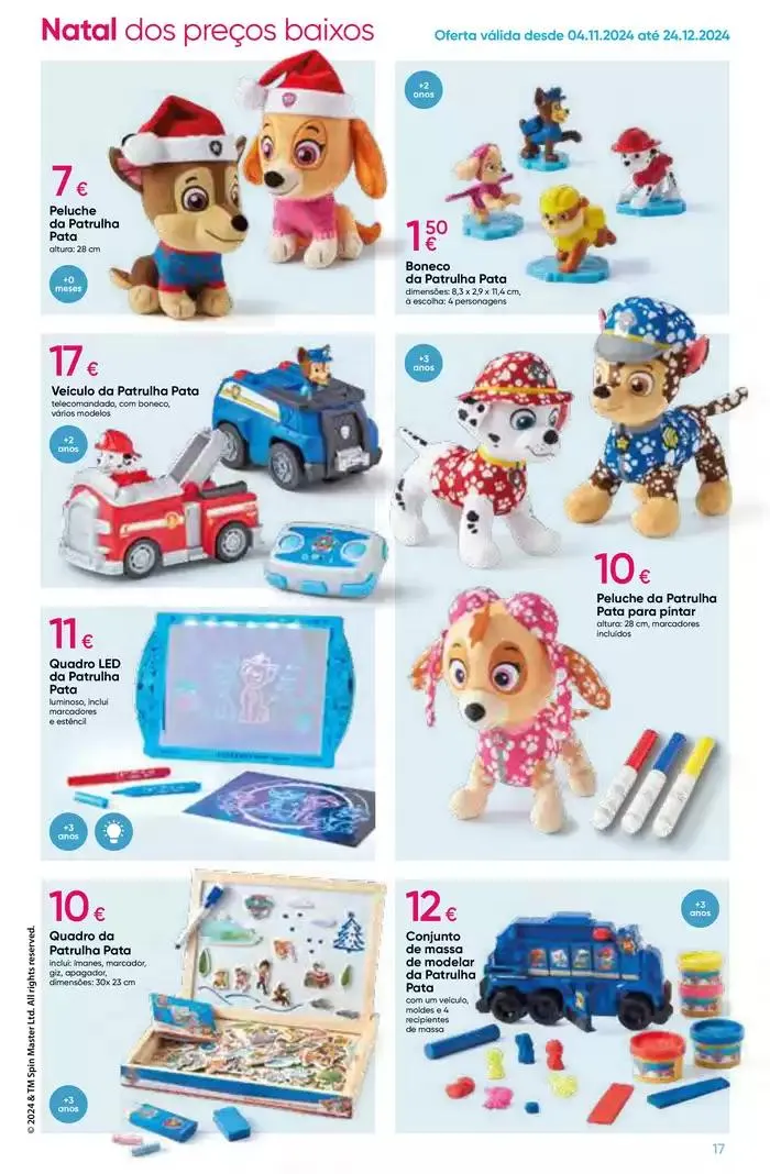 Folheto Catalogo de natal de 4 de novembro até 24 de dezembro 2024 - Pagina 17