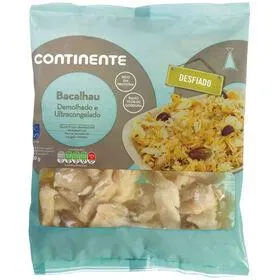 Bacalhau Desfiado MSC Demolhado Ultracongelado