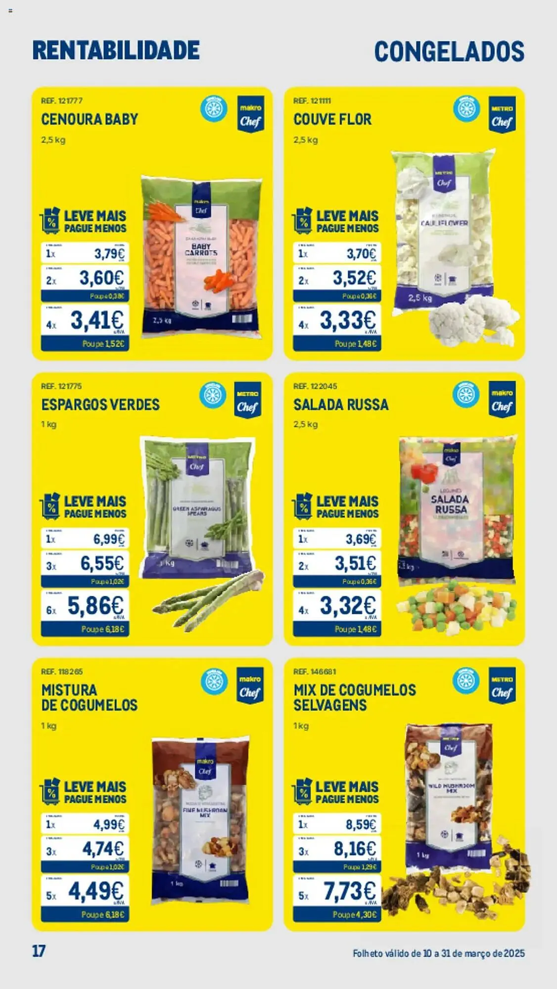 Folheto Folheto Makro de 10 de março até 31 de março 2025 - Pagina 17