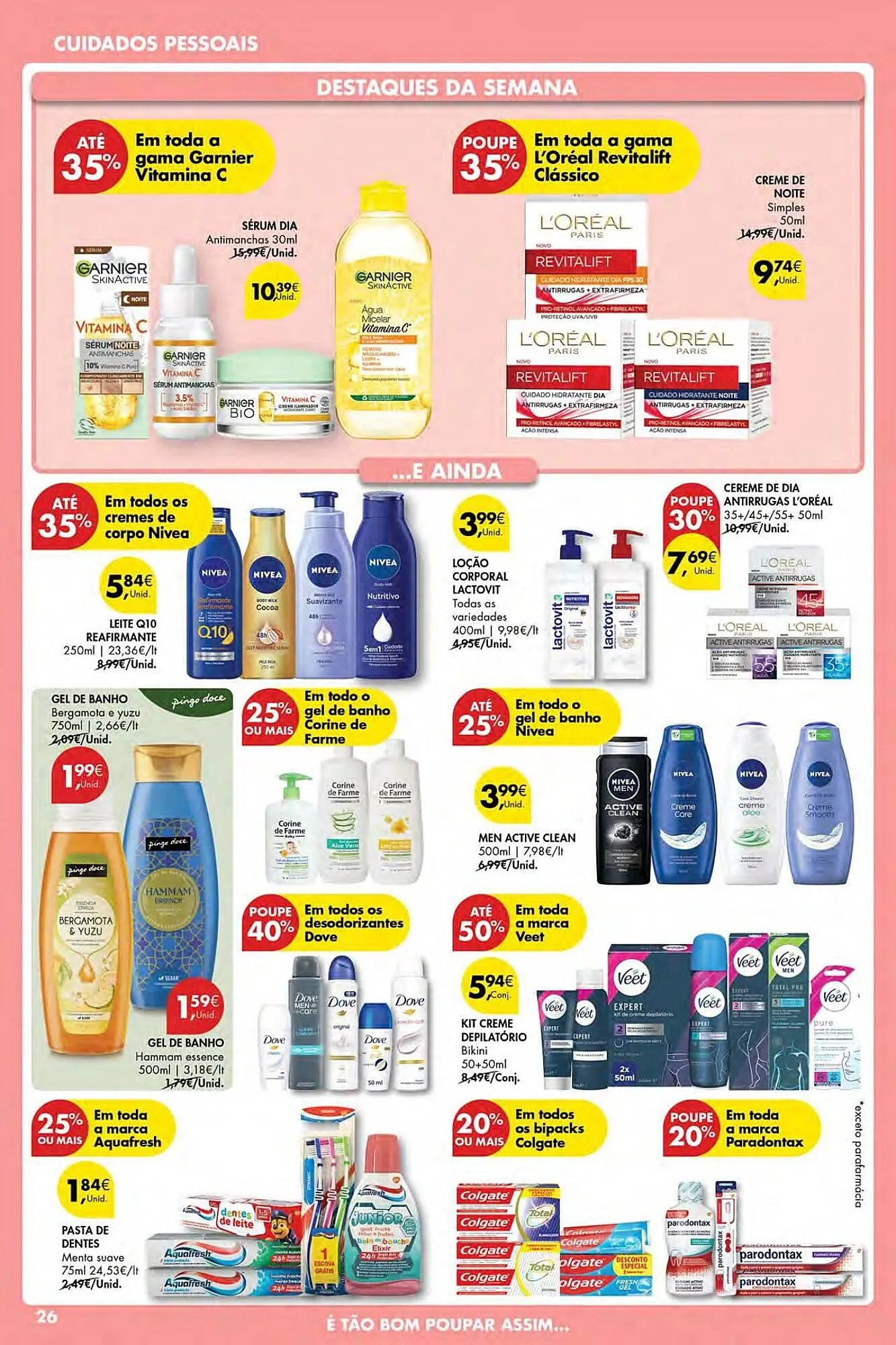 Folheto Folheto Pingo Doce de 16 de abril até 22 de abril 2026 - Pagina 26