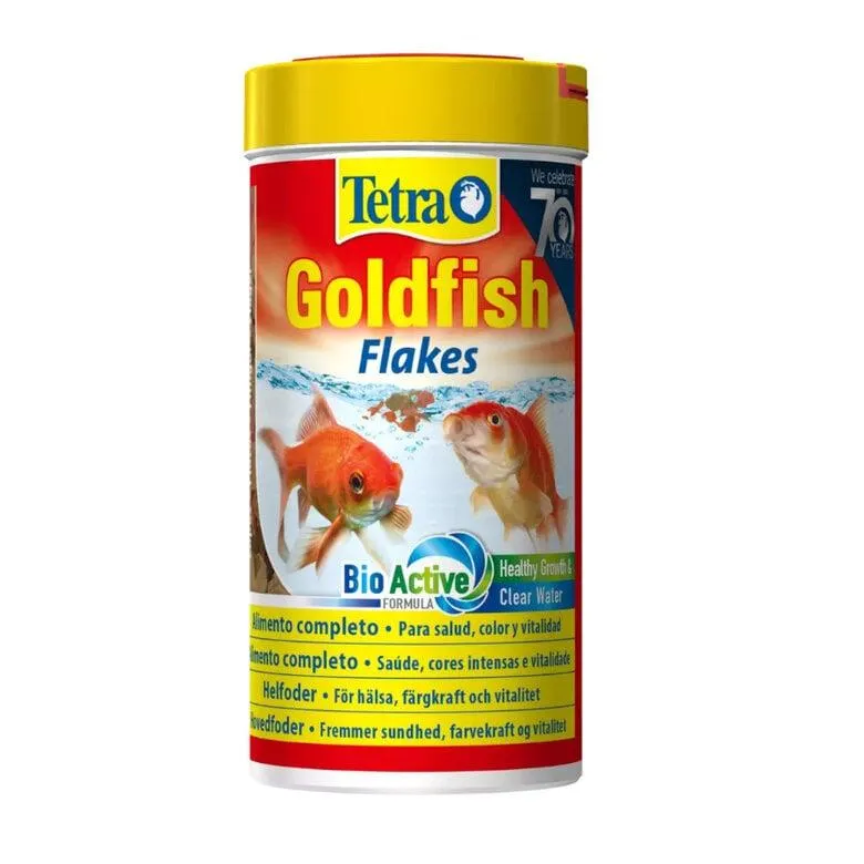 Tetra Goldfish Escamas para peixes