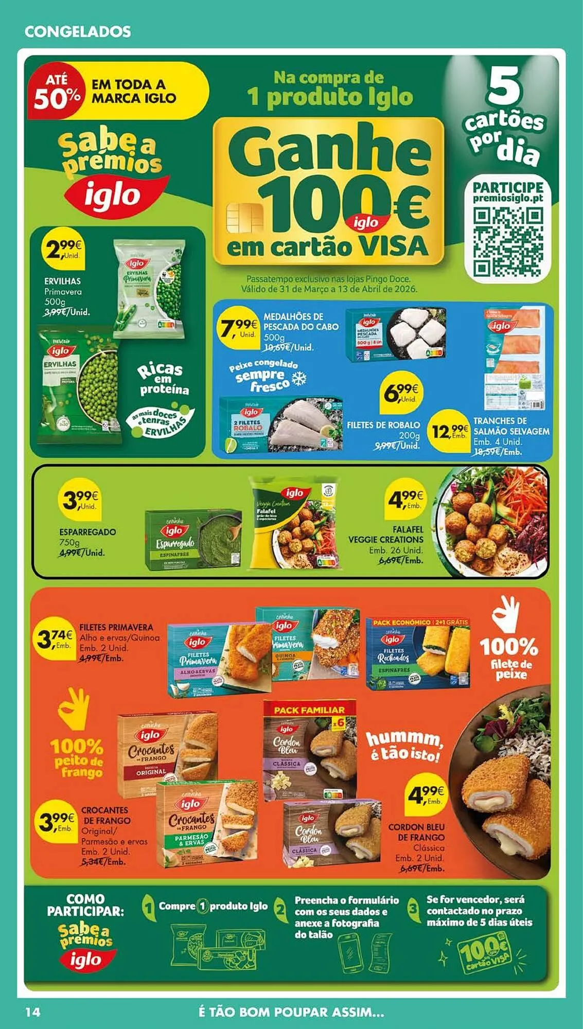 Folheto Folheto Pingo Doce de 7 de abril até 13 de abril 2026 - Pagina 14