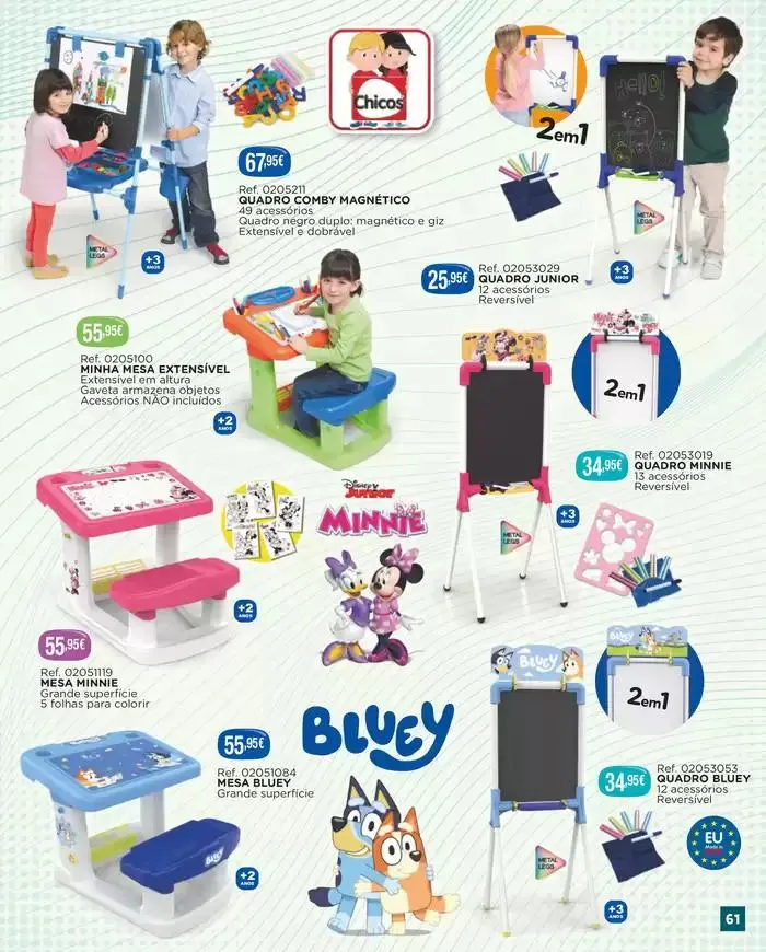 Folheto Catálogo De Brinquedos de 3 de dezembro até 31 de dezembro 2024 - Pagina 61