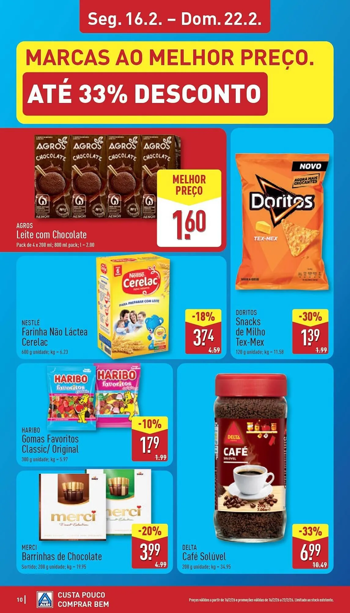 Folheto Folheto ALDI de 16 de fevereiro até 22 de fevereiro 2026 - Pagina 10