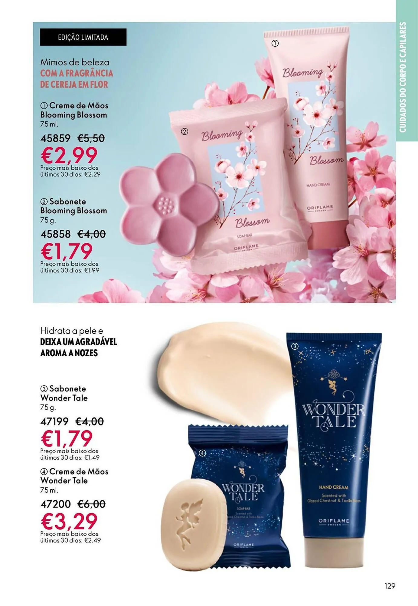Folheto Catálogo Oriflame de 25 de março até 14 de abril 2026 - Pagina 129