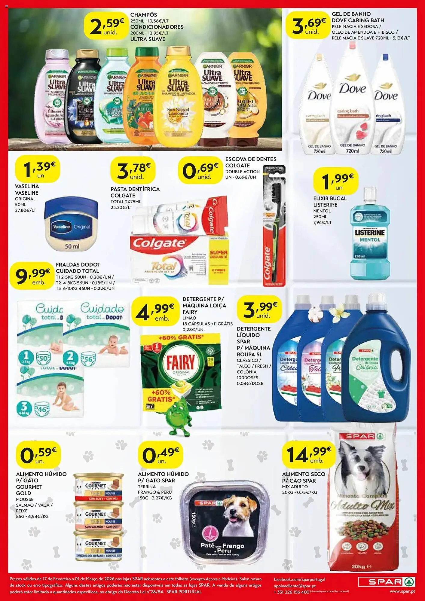 Folheto Folheto Spar de 22 de fevereiro até 1 de março 2026 - Pagina 8
