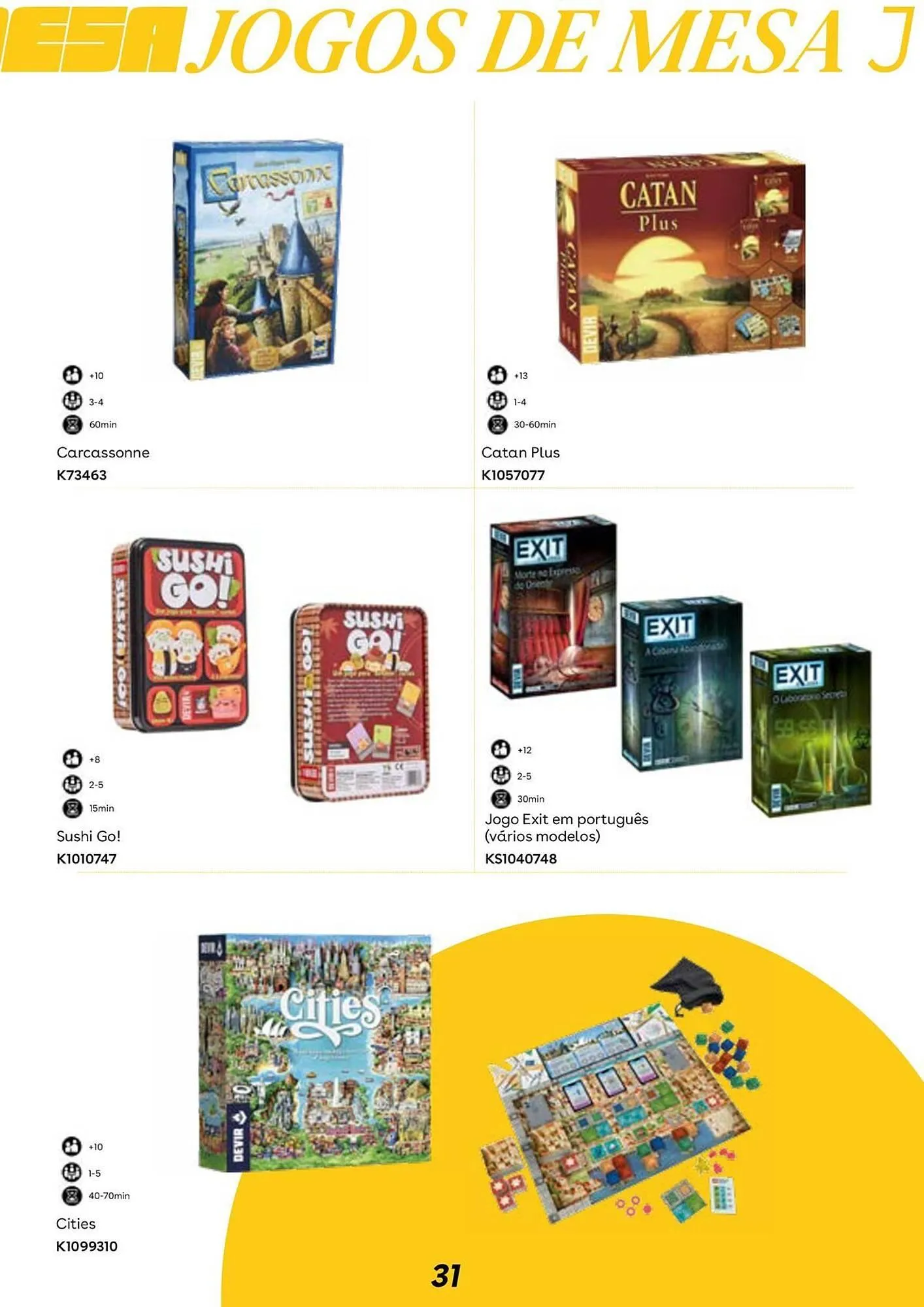 Folheto Catálogo Toys R Us de 10 de dezembro até 1 de janeiro 2026 - Pagina 31