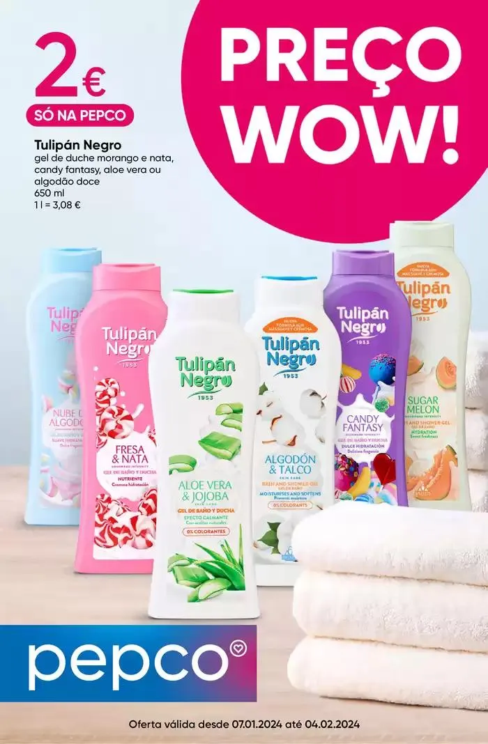 Folheto Preço WOW! de 7 de janeiro até 4 de fevereiro 2025 - Pagina 1