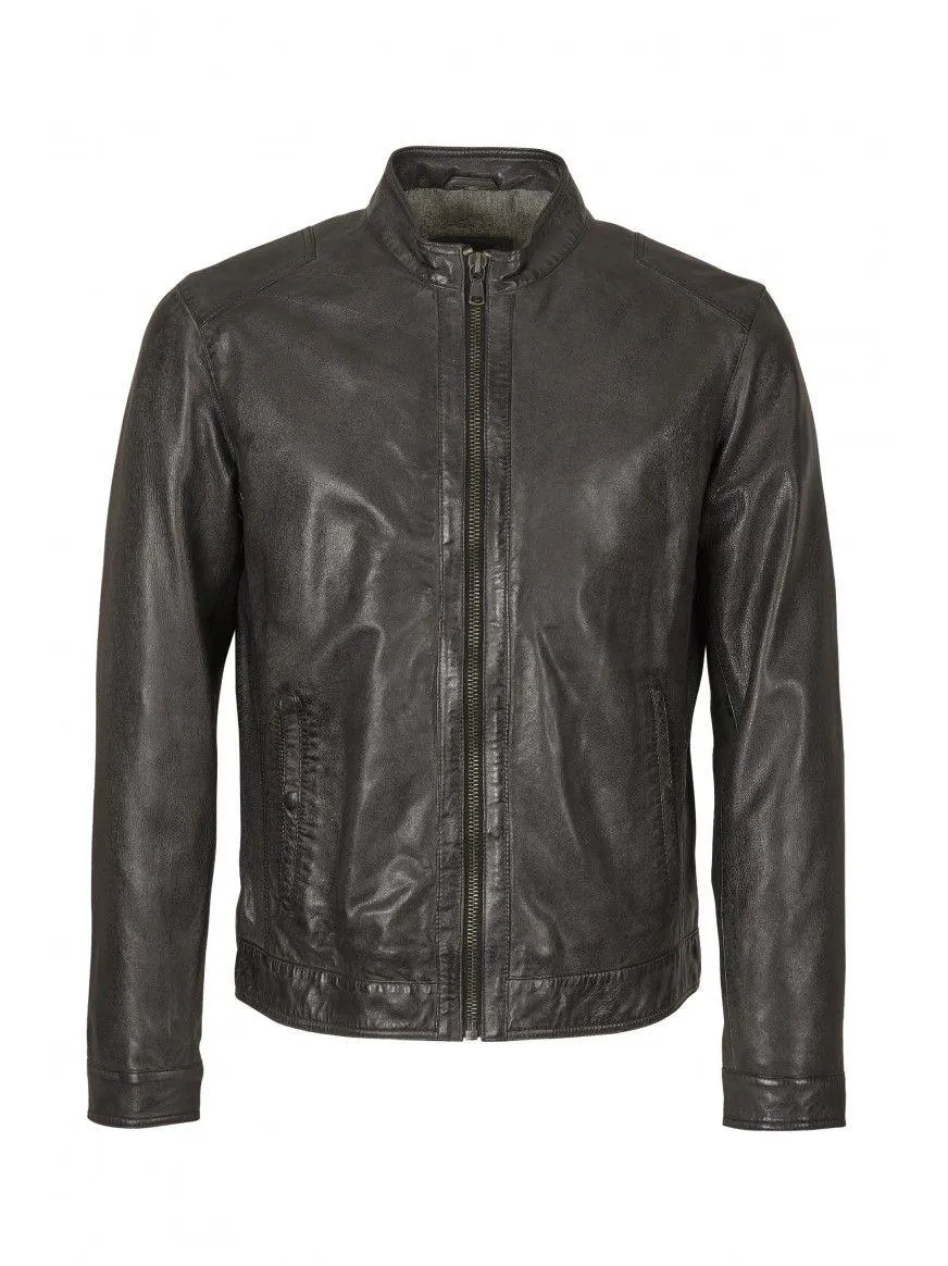 Blusão em pele Tomé