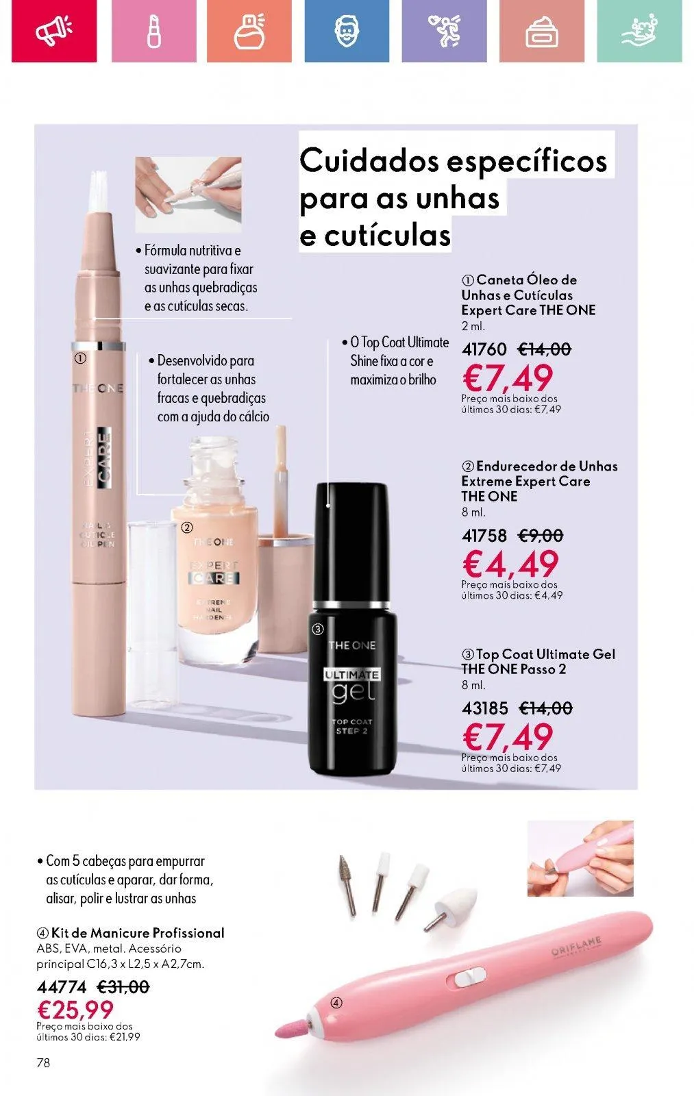 Folheto Folheto de Oriflame até 05.07.2025 de 18 de junho até 5 de julho 2025 - Pagina 78