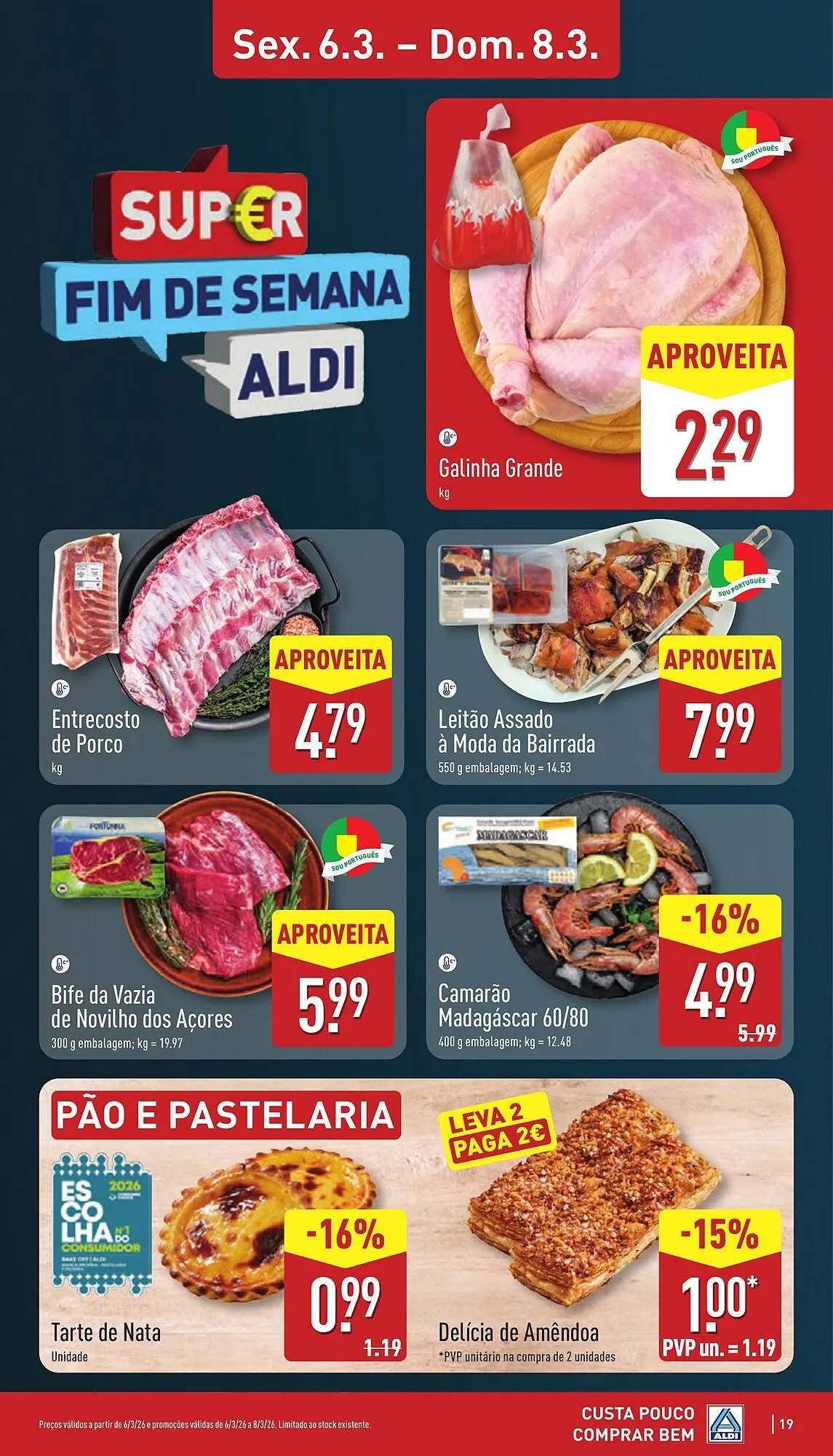 Folheto Folheto ALDI de 2 de março até 8 de março 2026 - Pagina 19