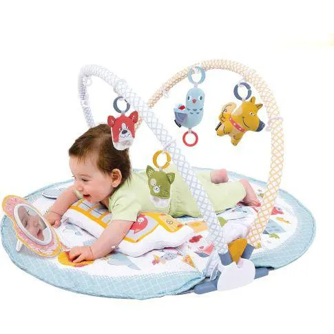 Manta de actividades, ginásio e cadeira de bebé