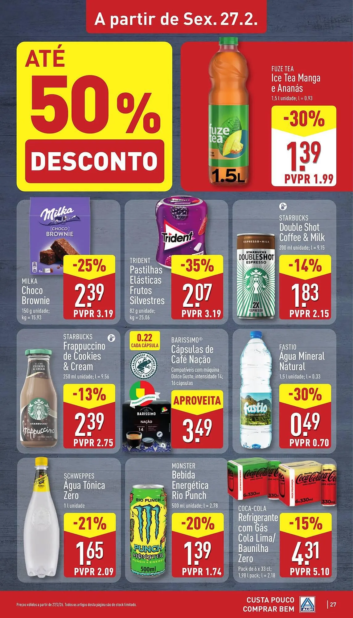 Folheto Folheto ALDI de 23 de fevereiro até 1 de março 2026 - Pagina 27