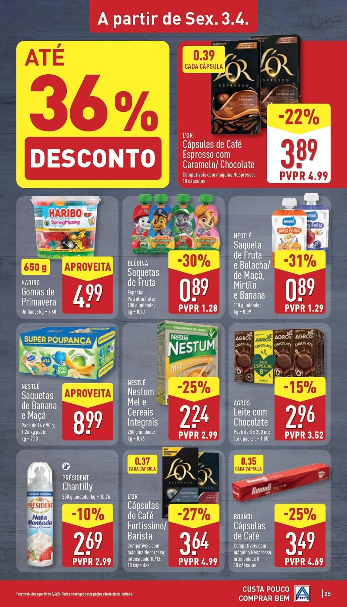 Folheto Folheto ALDI de 30 de março até 5 de abril 2026 - Pagina 25