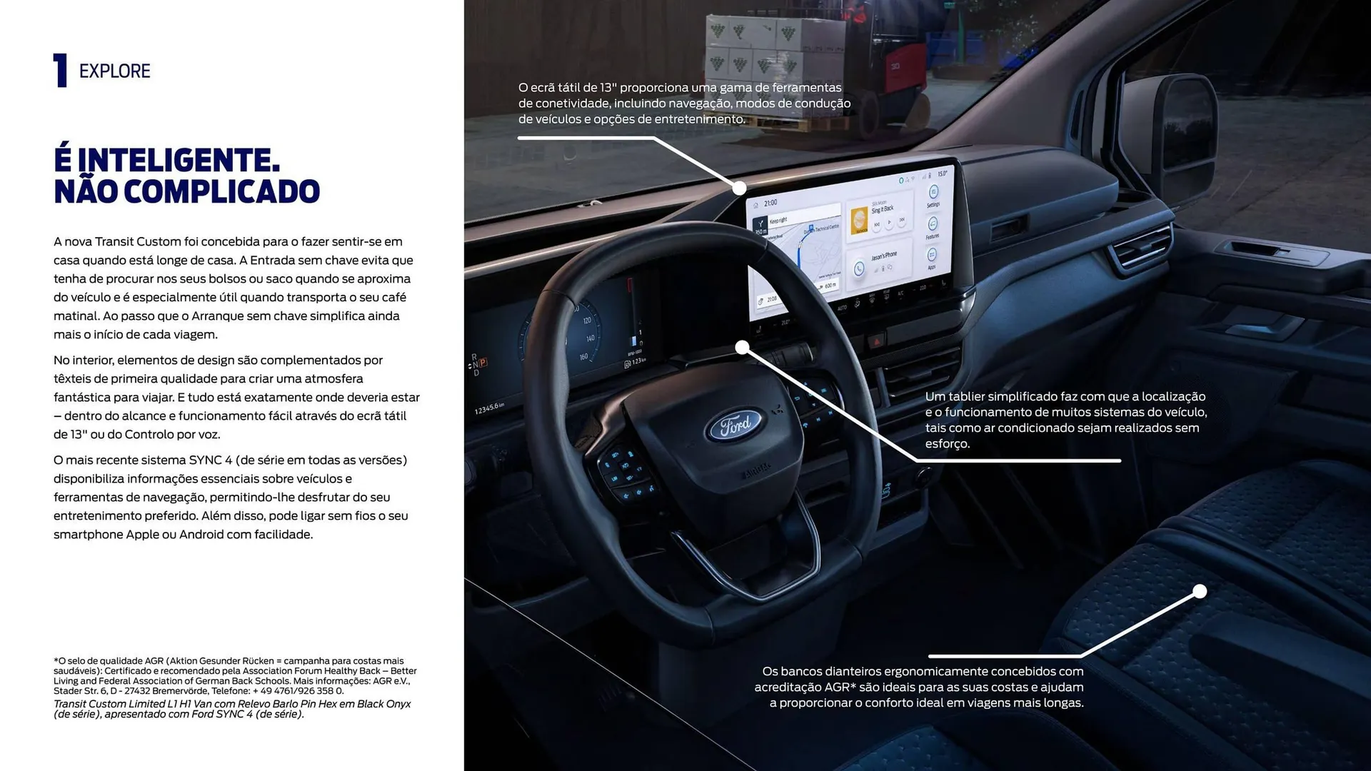 Folheto Folheto Ford TRANSIT CUSTOM de 22 de fevereiro até 22 de fevereiro 2025 - Pagina 5