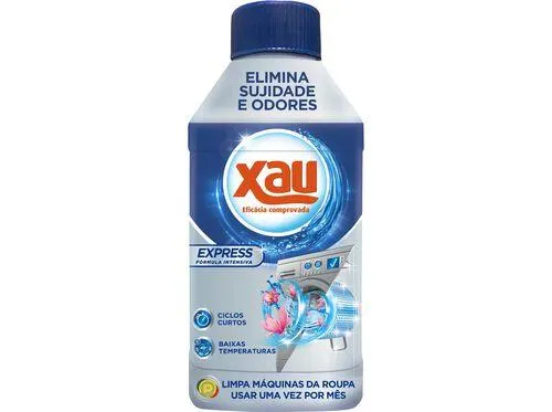 limpa máquina roupa express xau 250ml