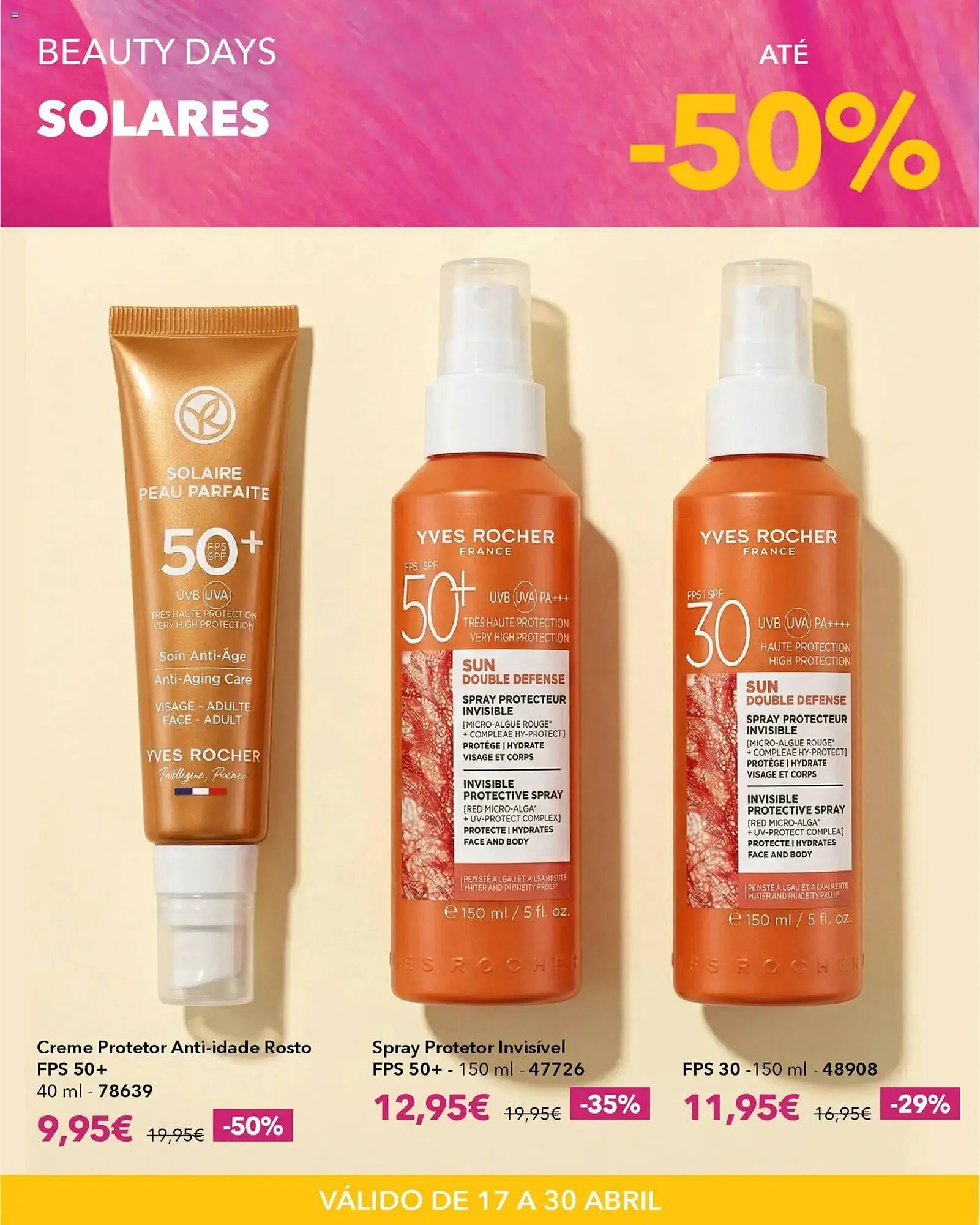 Folheto Catálogo Yves Rocher de 17 de abril até 1 de maio 2026 - Pagina 7