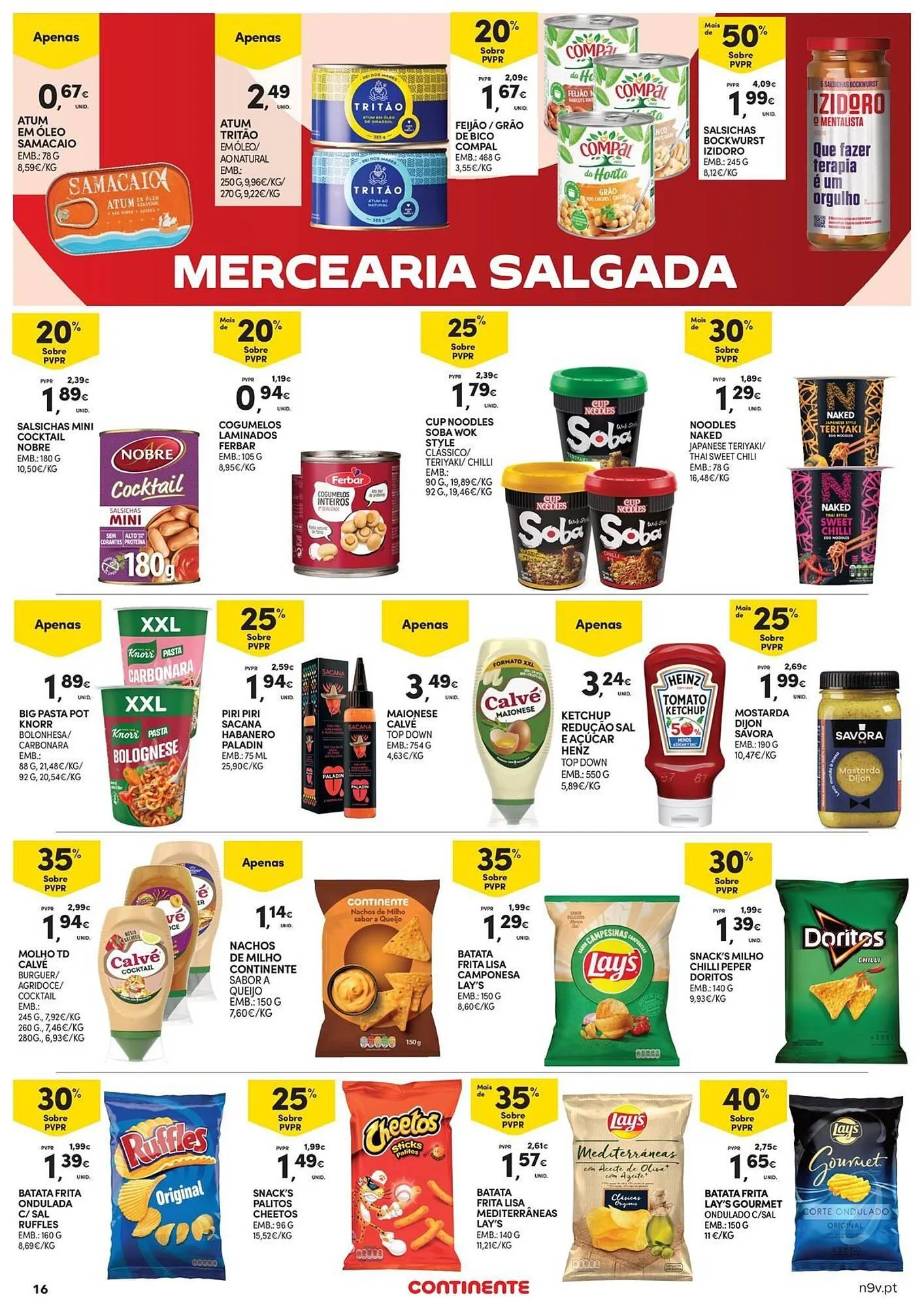 Folheto Folheto Continente de 4 de abril até 16 de abril 2025 - Pagina 16