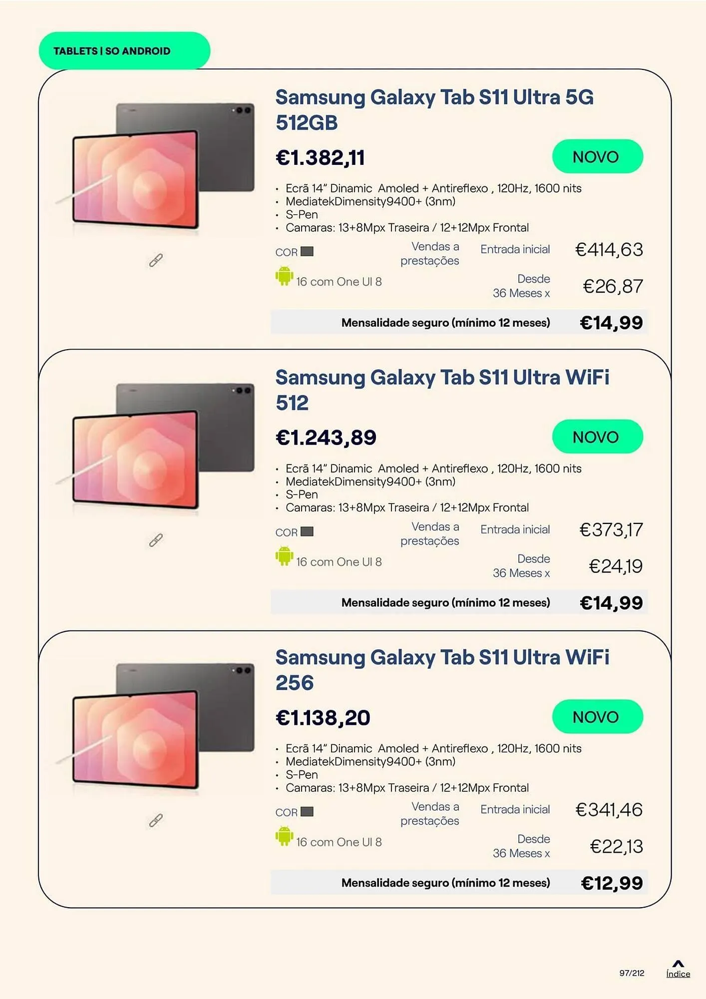 Folheto Catálogo MEO de 20 de outubro até 31 de dezembro 2025 - Pagina 97