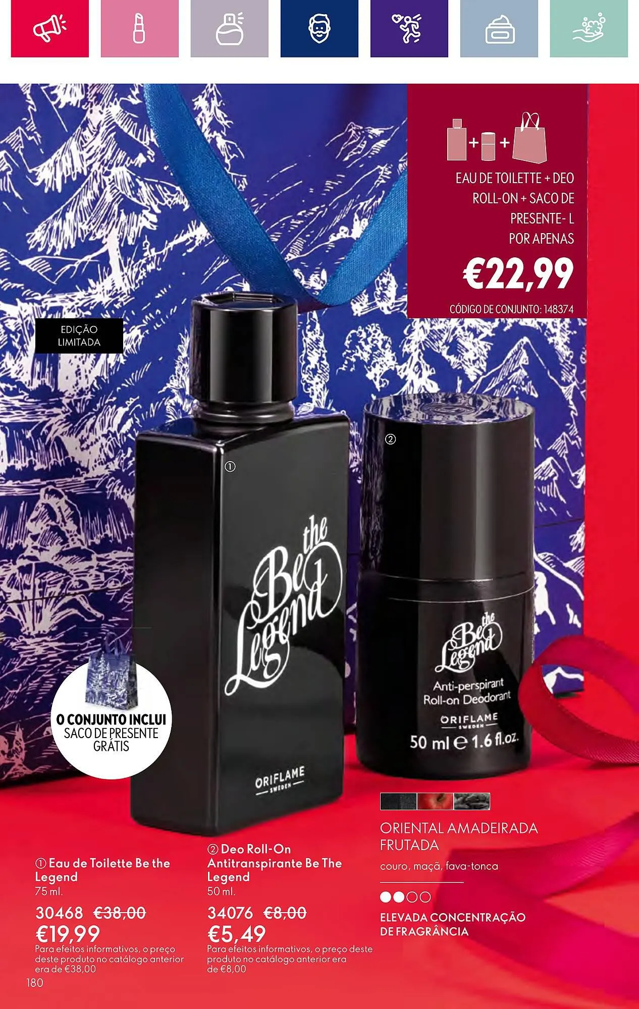Folheto Folheto Oriflame de 8 de novembro até 28 de novembro 2023 - Pagina 180