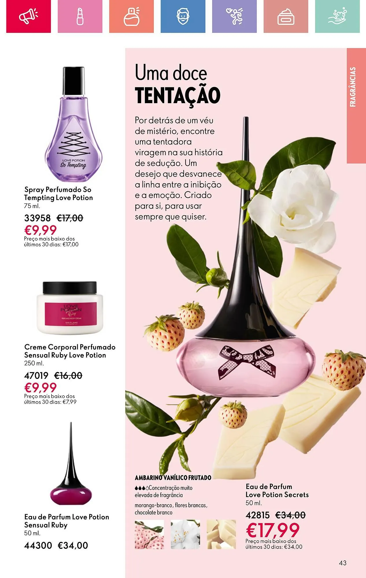 Folheto Folheto Oriflame de 23 de março até 12 de abril 2025 - Pagina 43