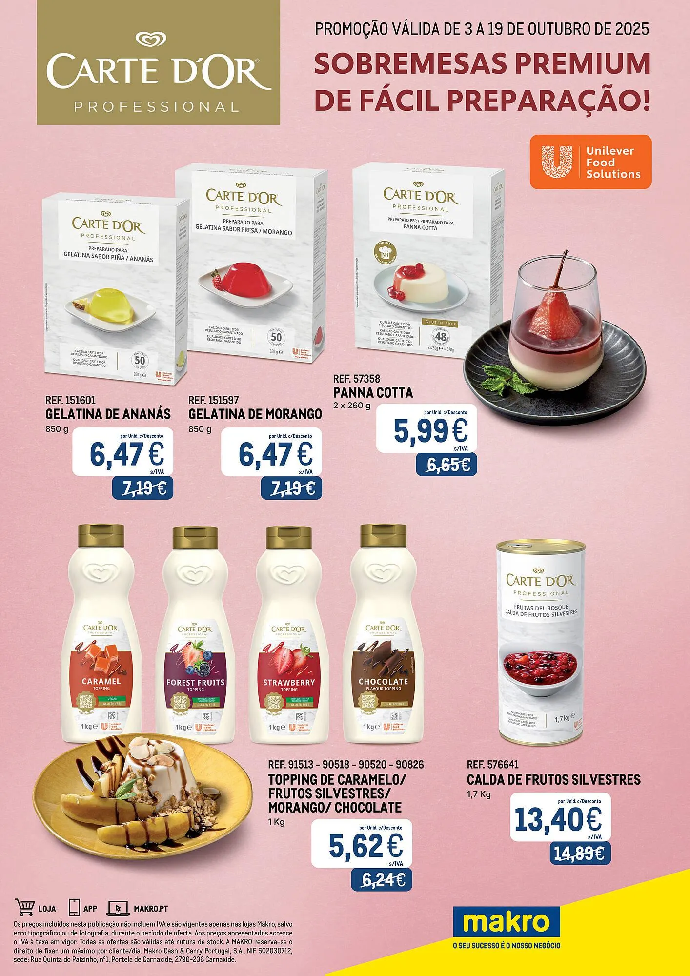 Folheto Catálogo Makro de 3 de outubro até 19 de outubro 2025 - Pagina 1