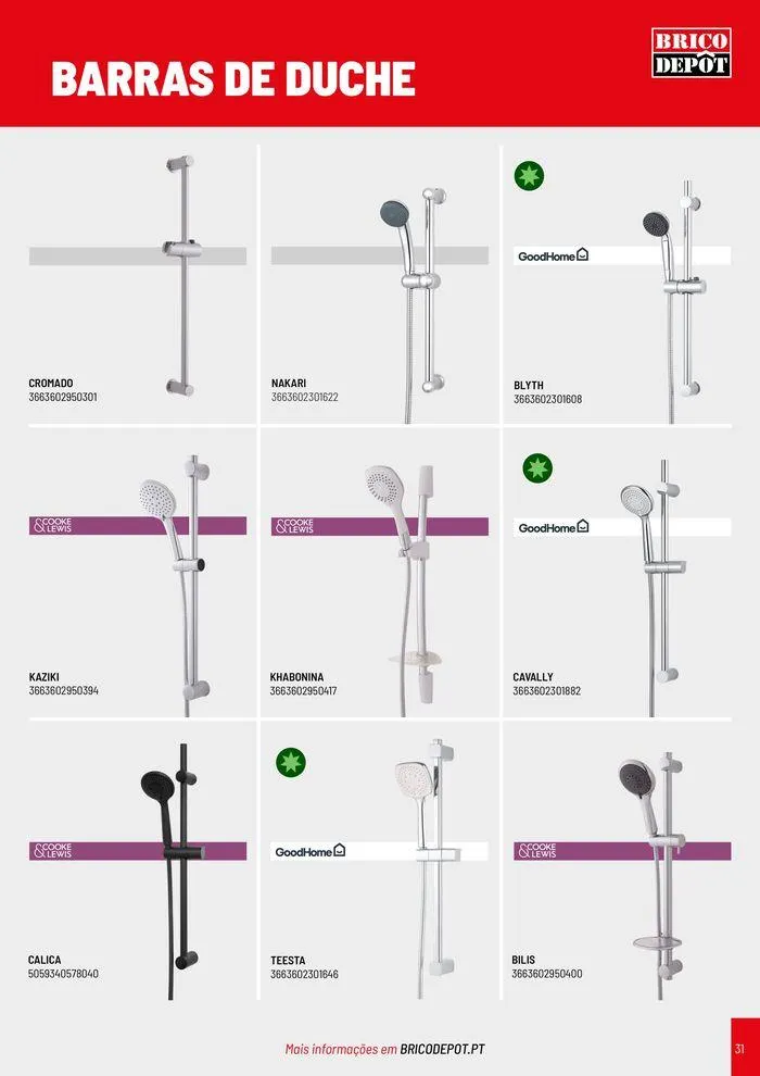 Folheto Catálogo de Casa De Banho de 8 de agosto até 31 de dezembro 2024 - Pagina 31