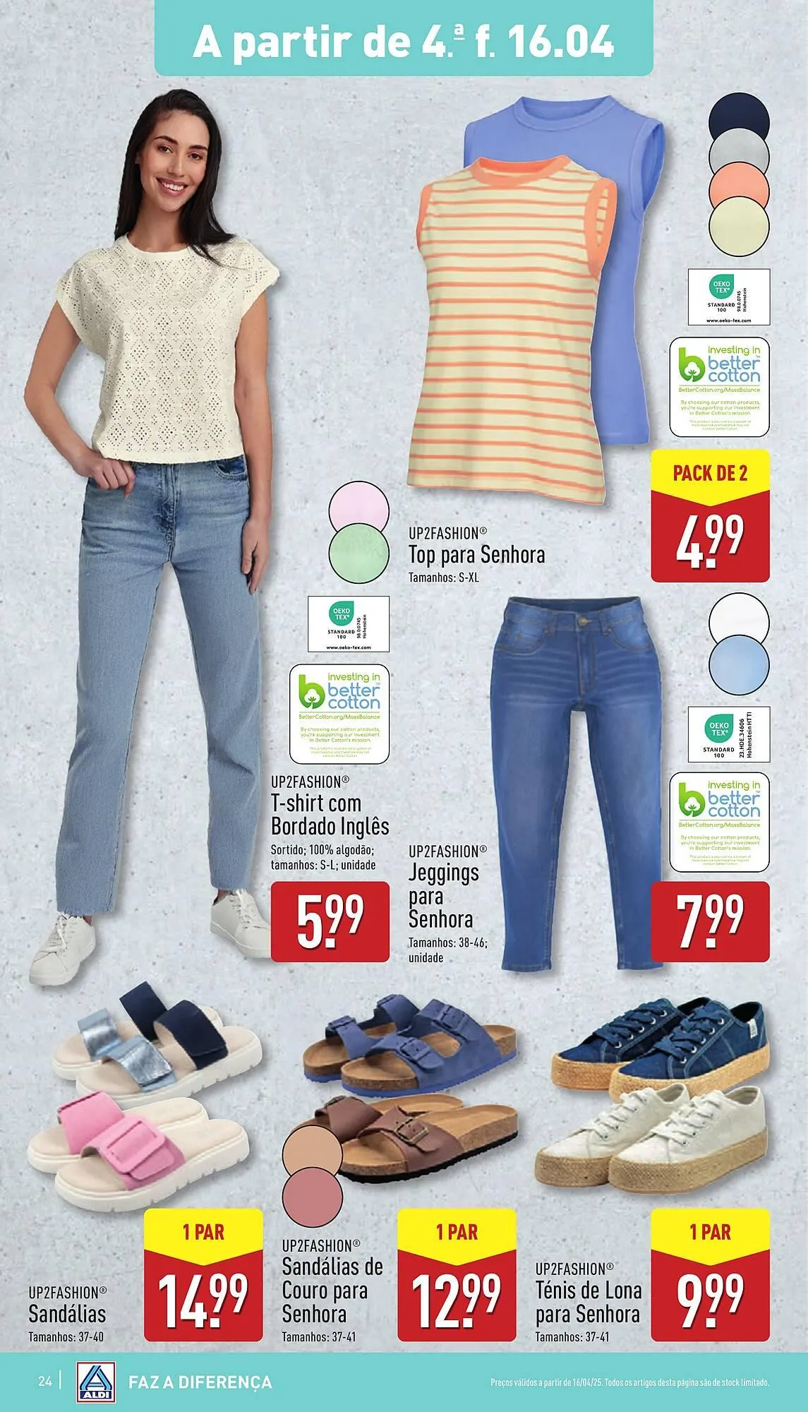Folheto Folheto ALDI de 16 de abril até 22 de abril 2025 - Pagina 24