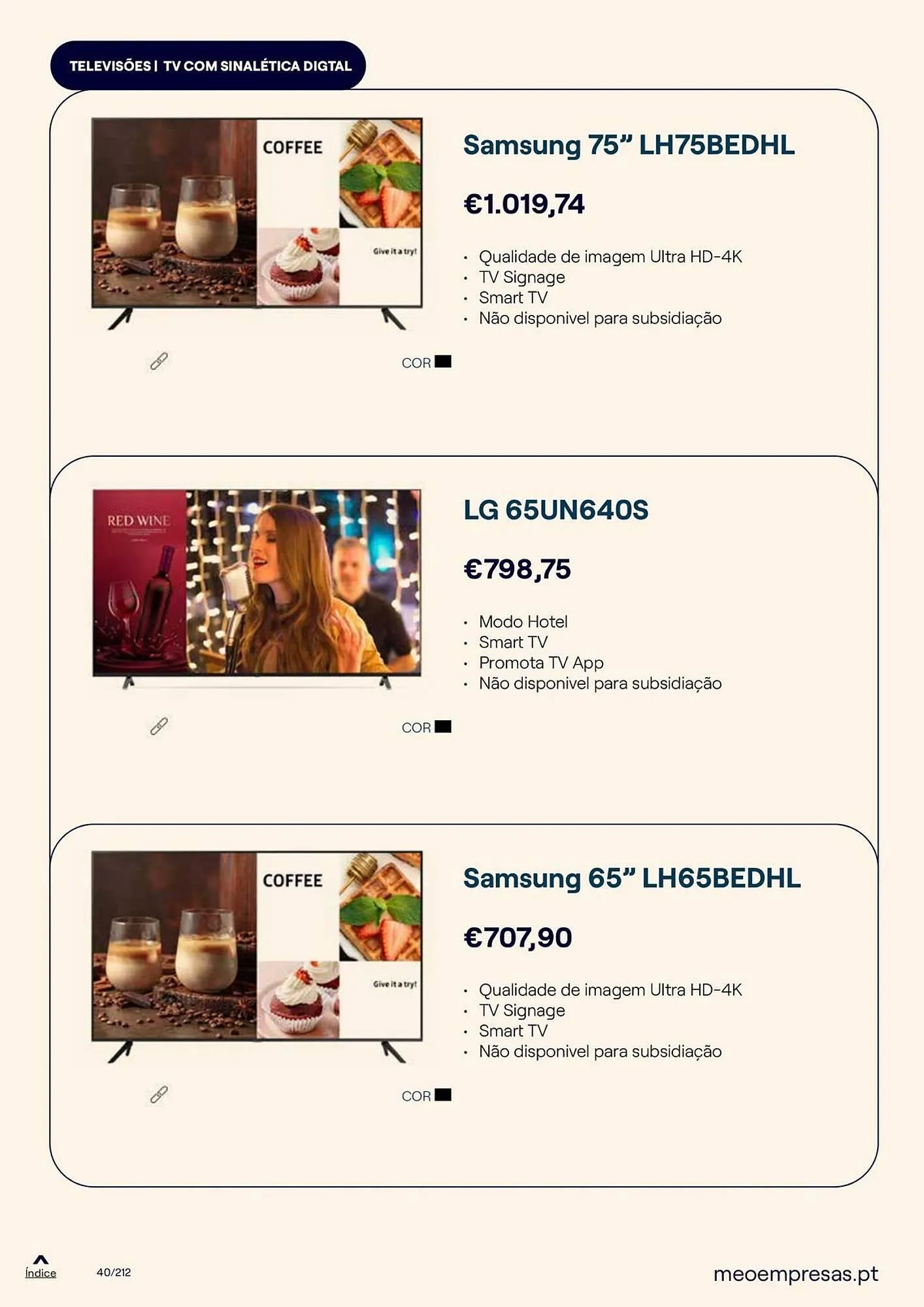 Folheto Catálogo MEO de 20 de outubro até 31 de dezembro 2025 - Pagina 40