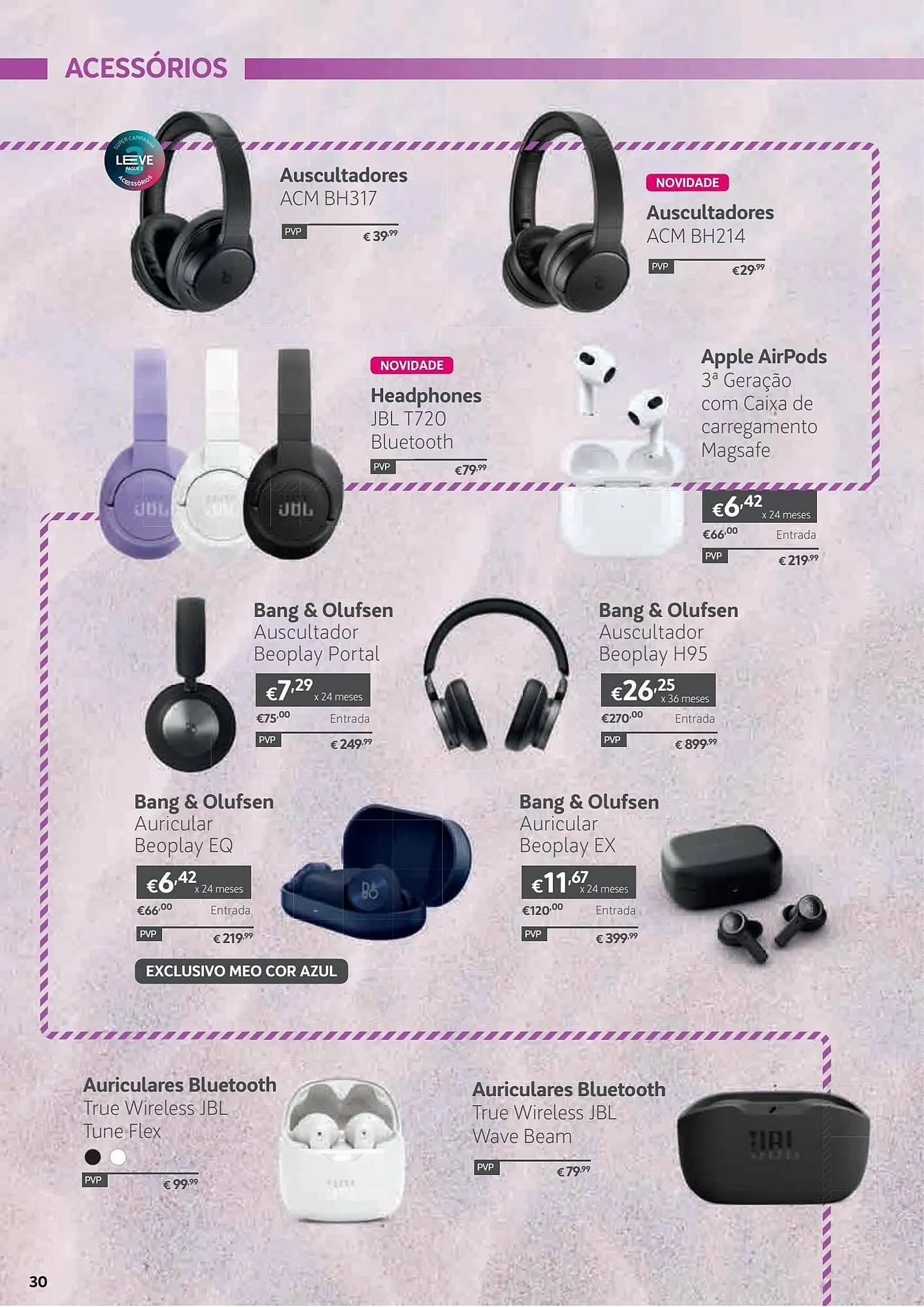 Folheto Folheto MEO de 2 de agosto até 31 de agosto 2023 - Pagina 30