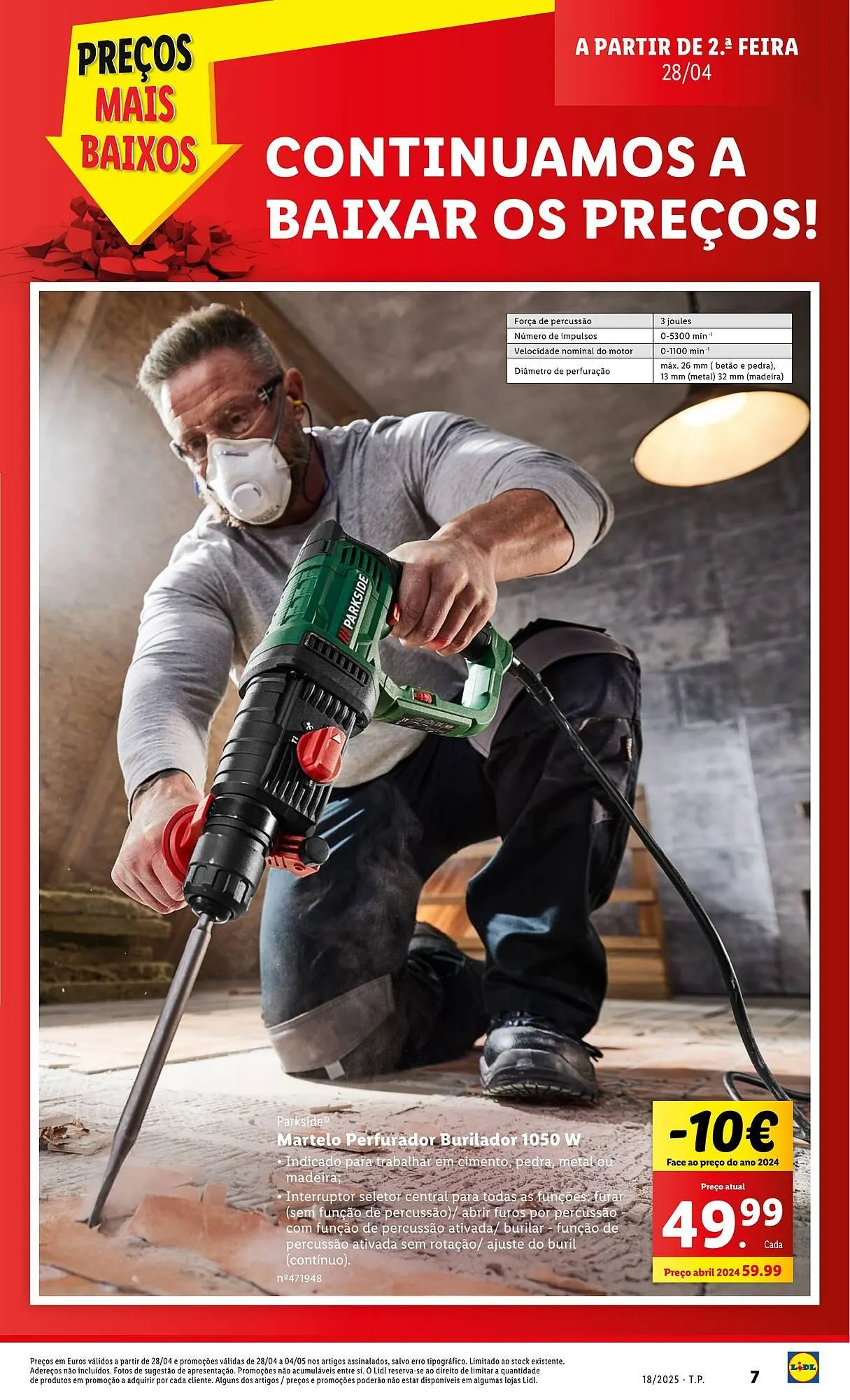 Folheto Folheto Lidl de 28 de abril até 4 de maio 2025 - Pagina 7