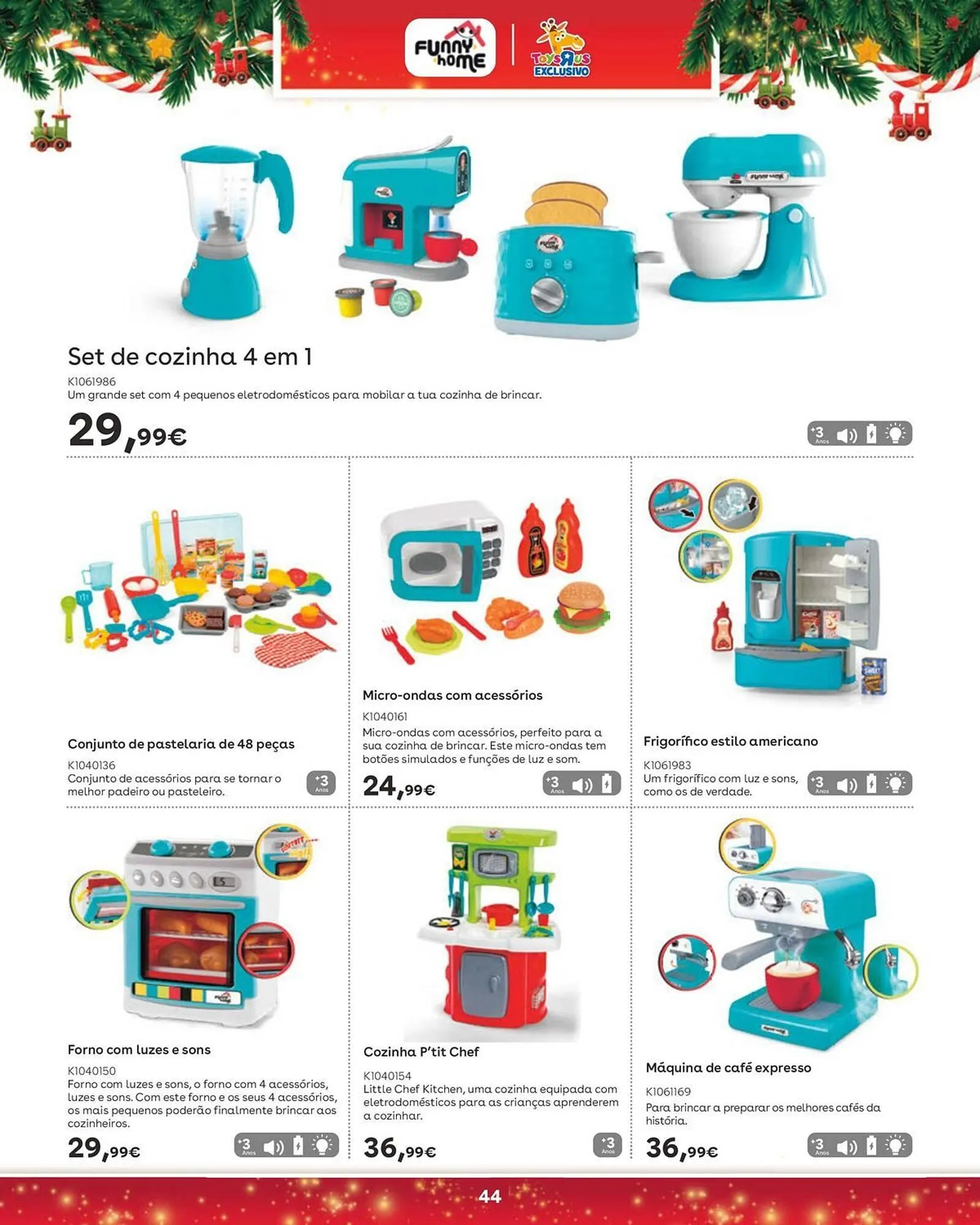 Folheto Catálogo Toys R Us de 5 de novembro até 5 de janeiro 2026 - Pagina 44