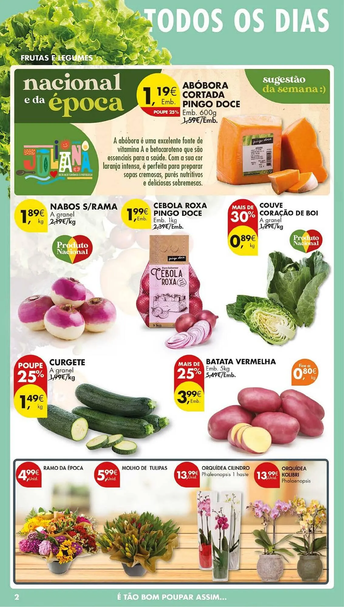 Folheto Folheto Pingo Doce de 25 de março até 31 de março 2025 - Pagina 2