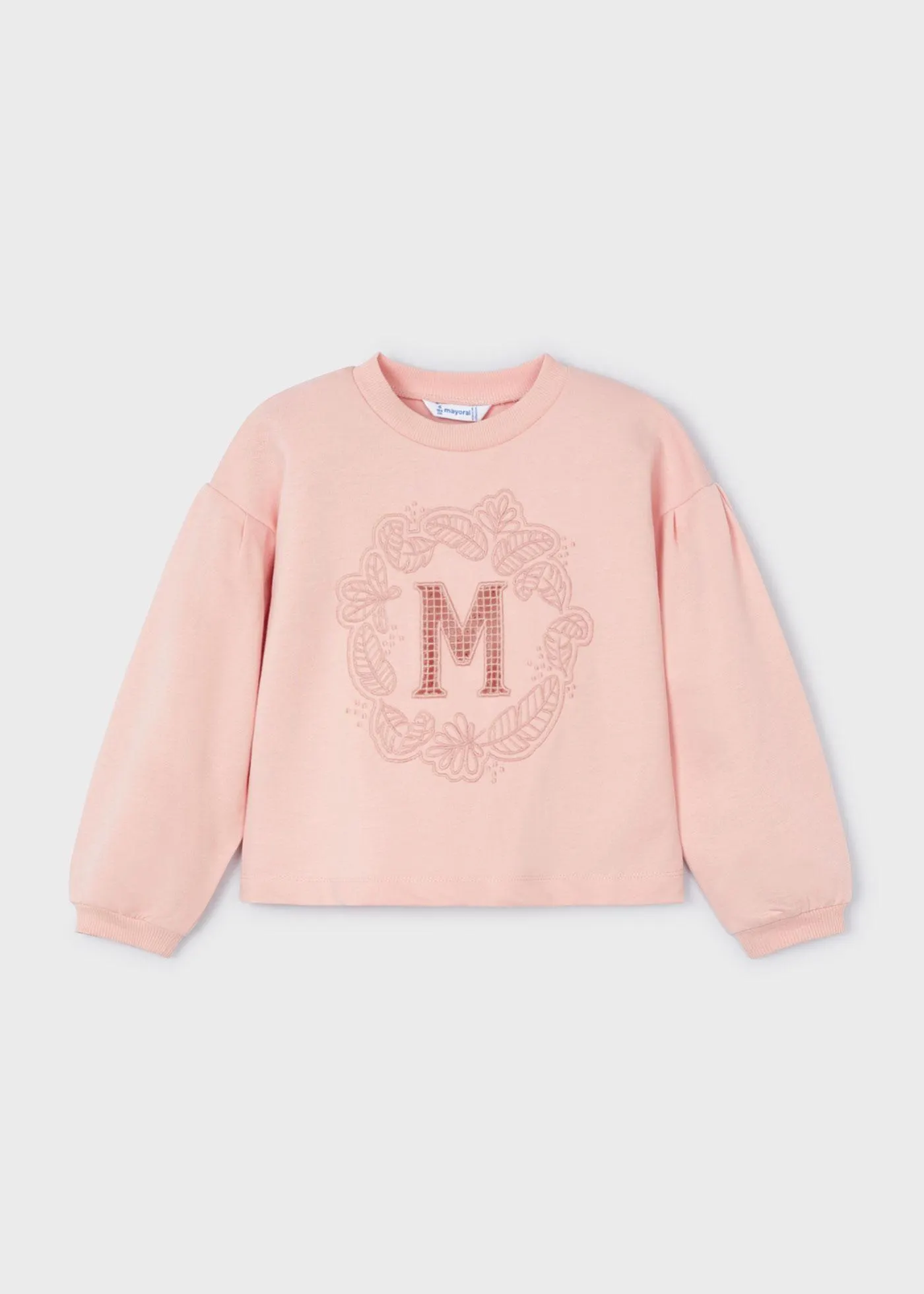 Sweat bordada Better Cotton menina