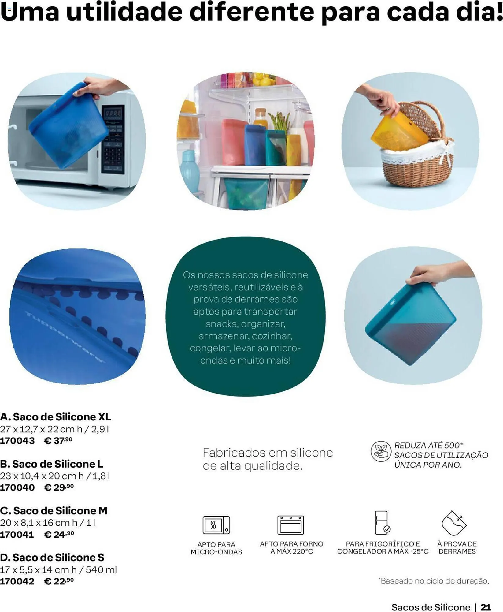 Folheto Folheto Tupperware de 5 de março até 31 de agosto 2024 - Pagina 21