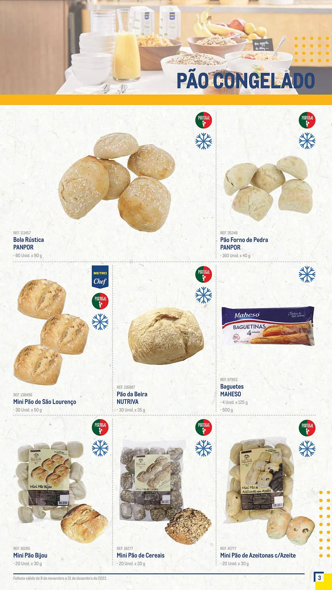 Folheto Folheto Makro de 8 de novembro até 31 de dezembro 2023 - Pagina 3